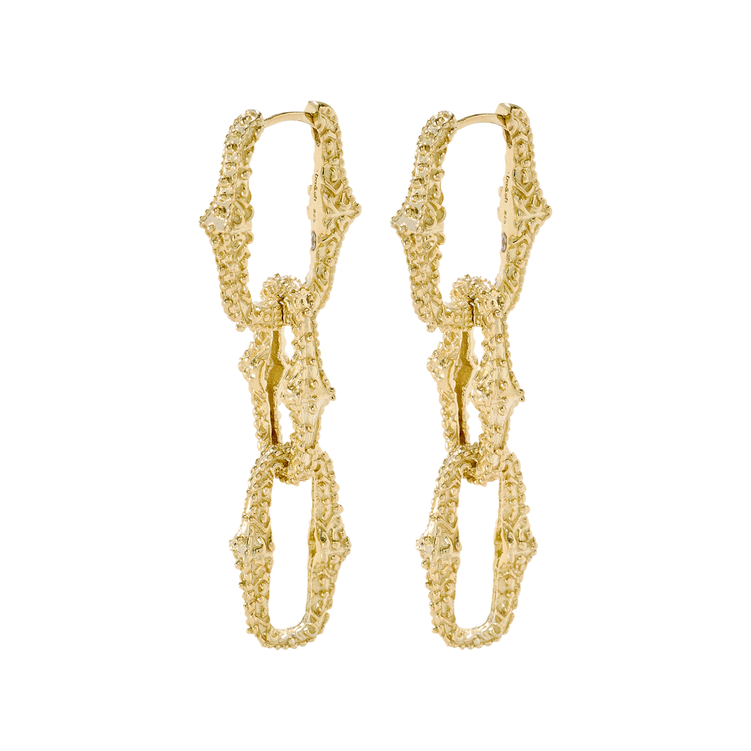 Boucles pendantes BA&SH Doré