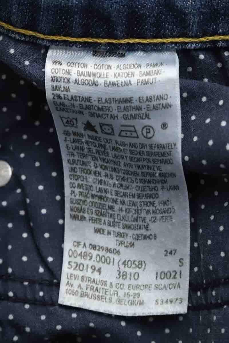 Cotton mini skirt LEVI'S - Seconde main Blue