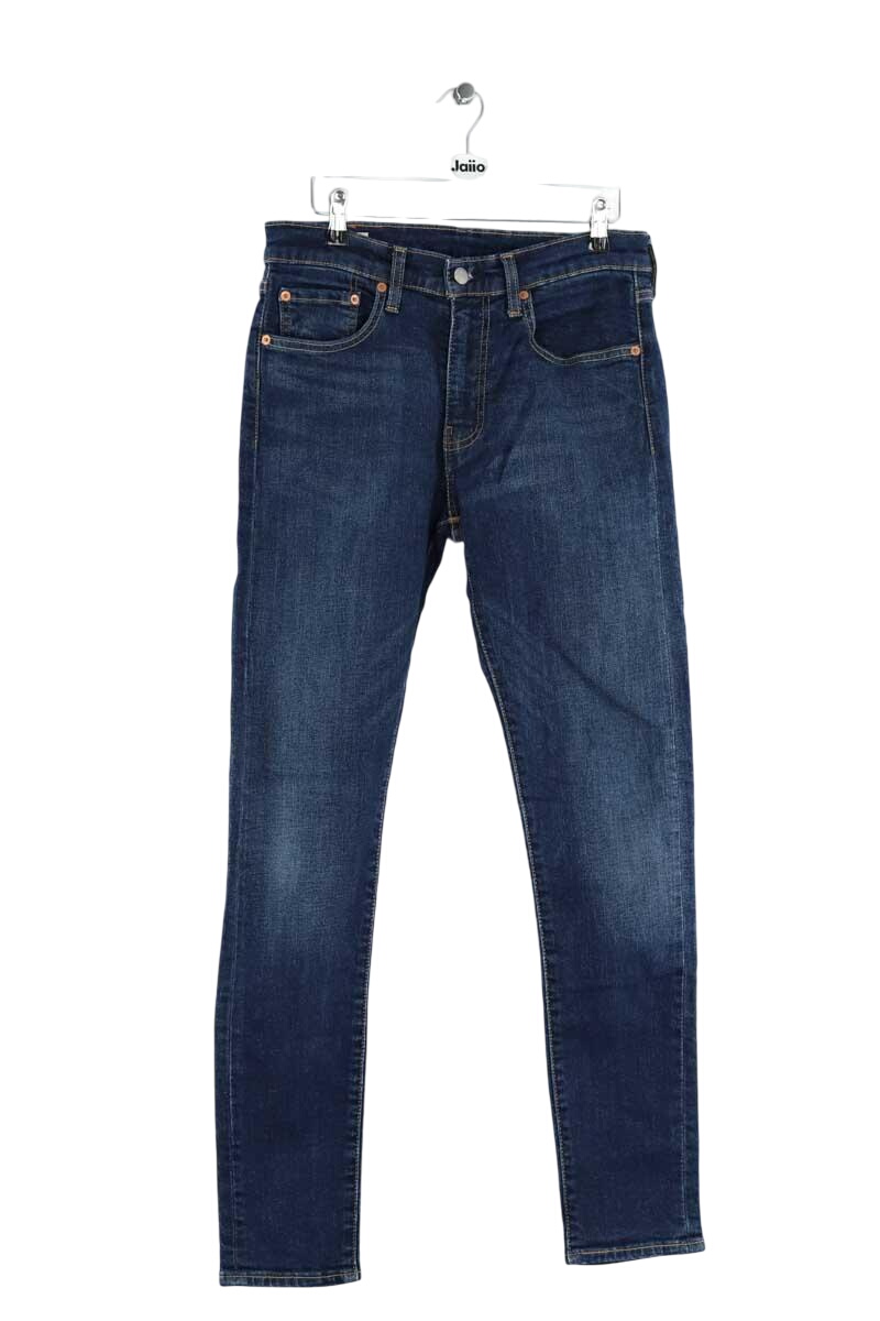 Cotton straight jeans LEVI'S - Seconde main Blue
