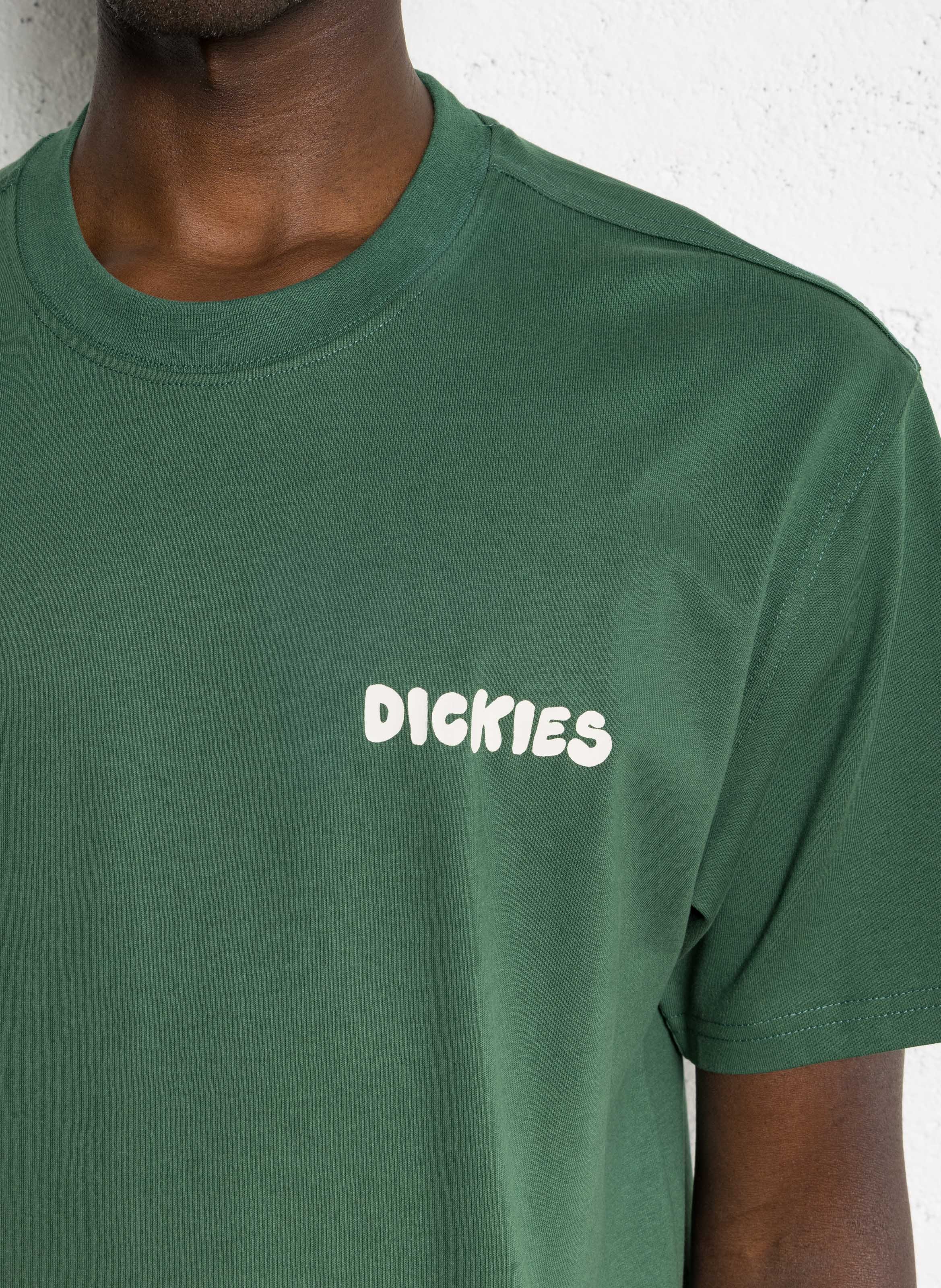 Recht, katoenen T-shirt DICKIES Groen