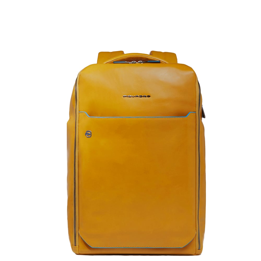 Backpack for laptop and ipad® with shockproof protection and RFID protection, anti-theft cable PIQUADRO