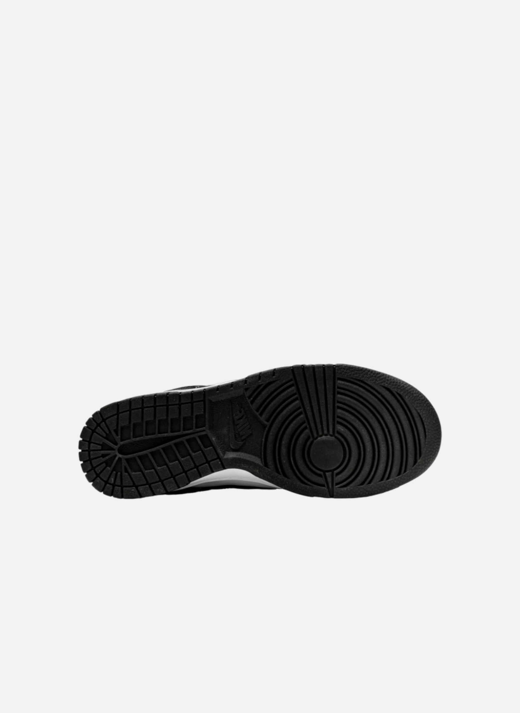 Leather low-top sneakers NIKE Black