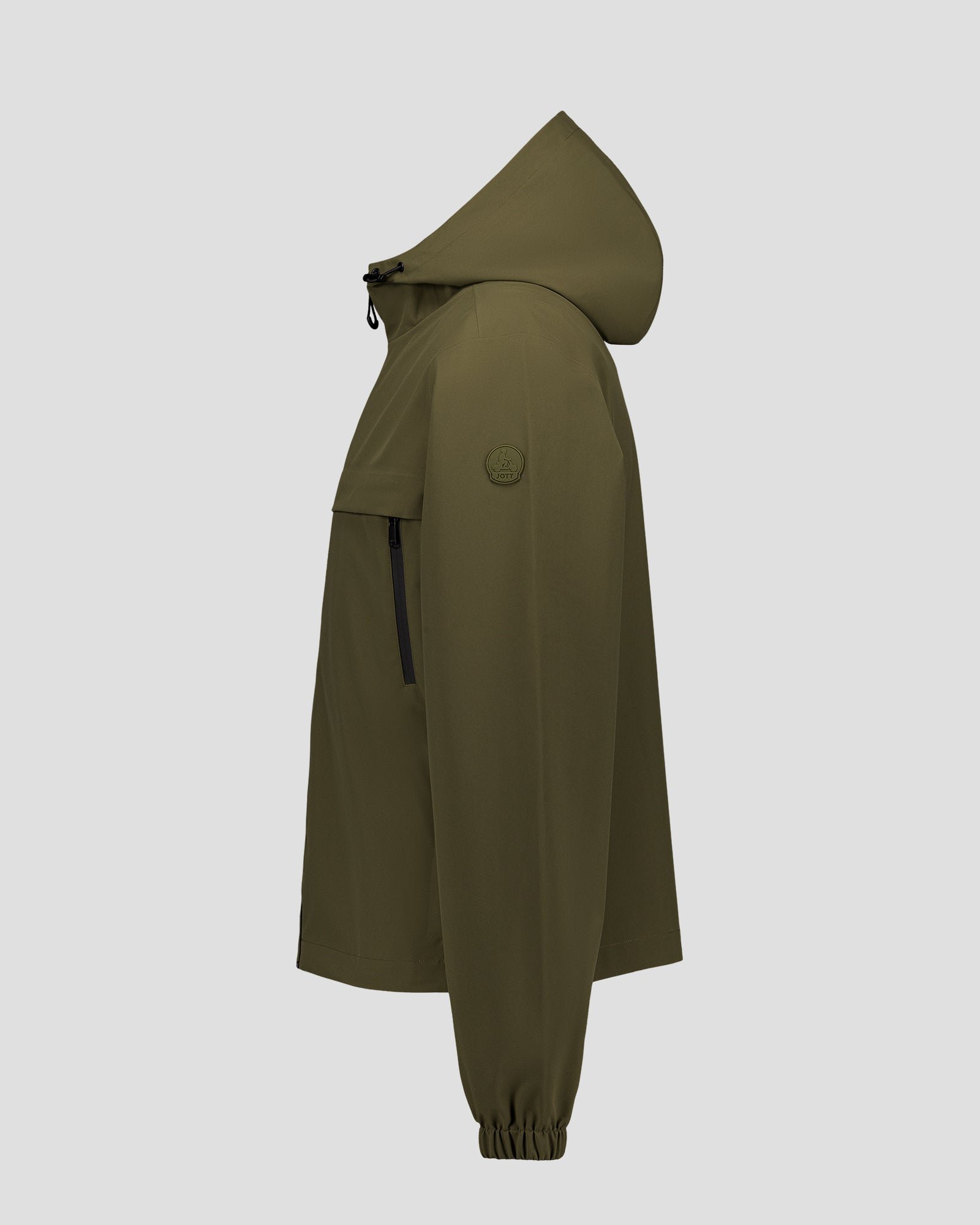 <h1>Waterproof Hooded Coat</h1> JOTT Green