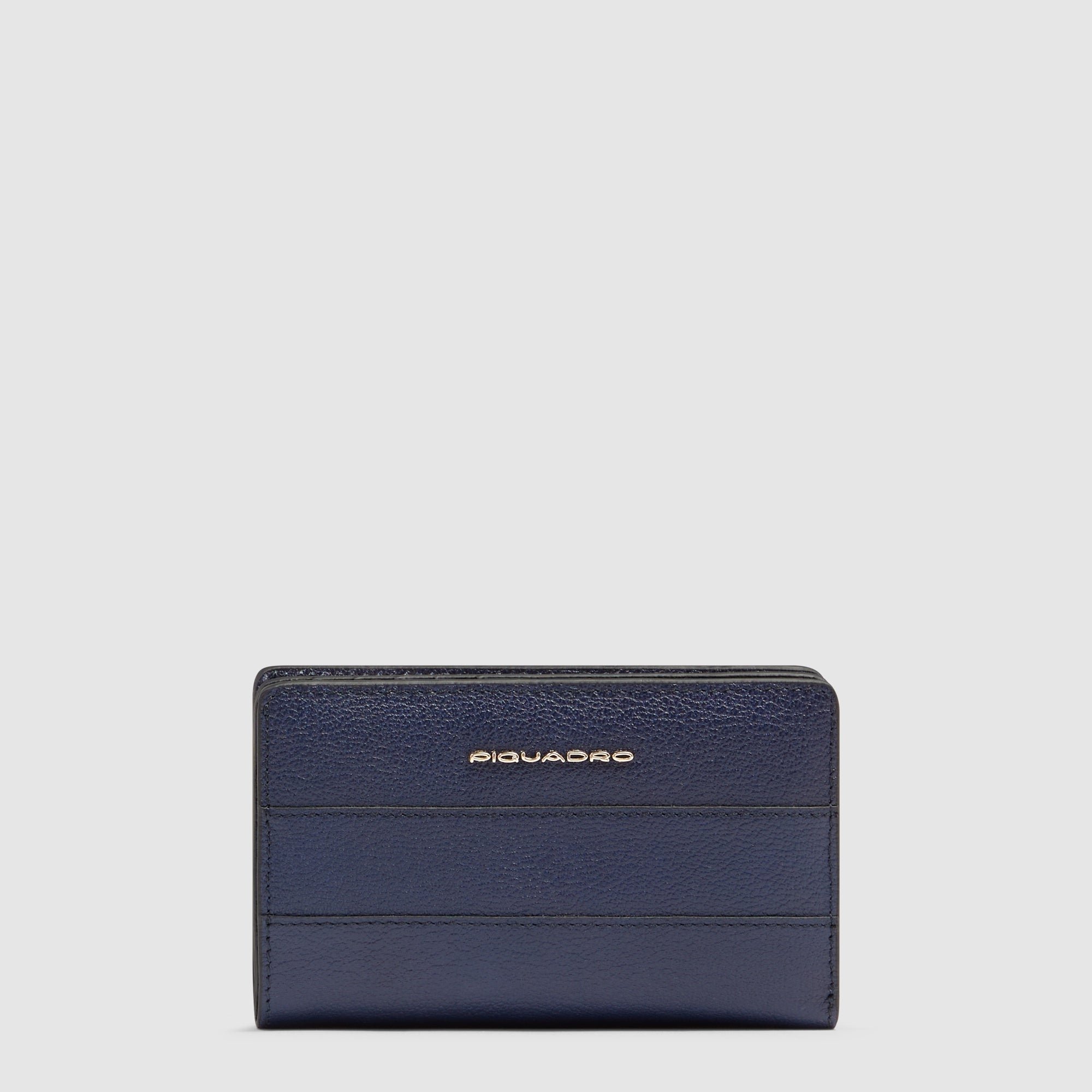 Babylon leather wallet Blue