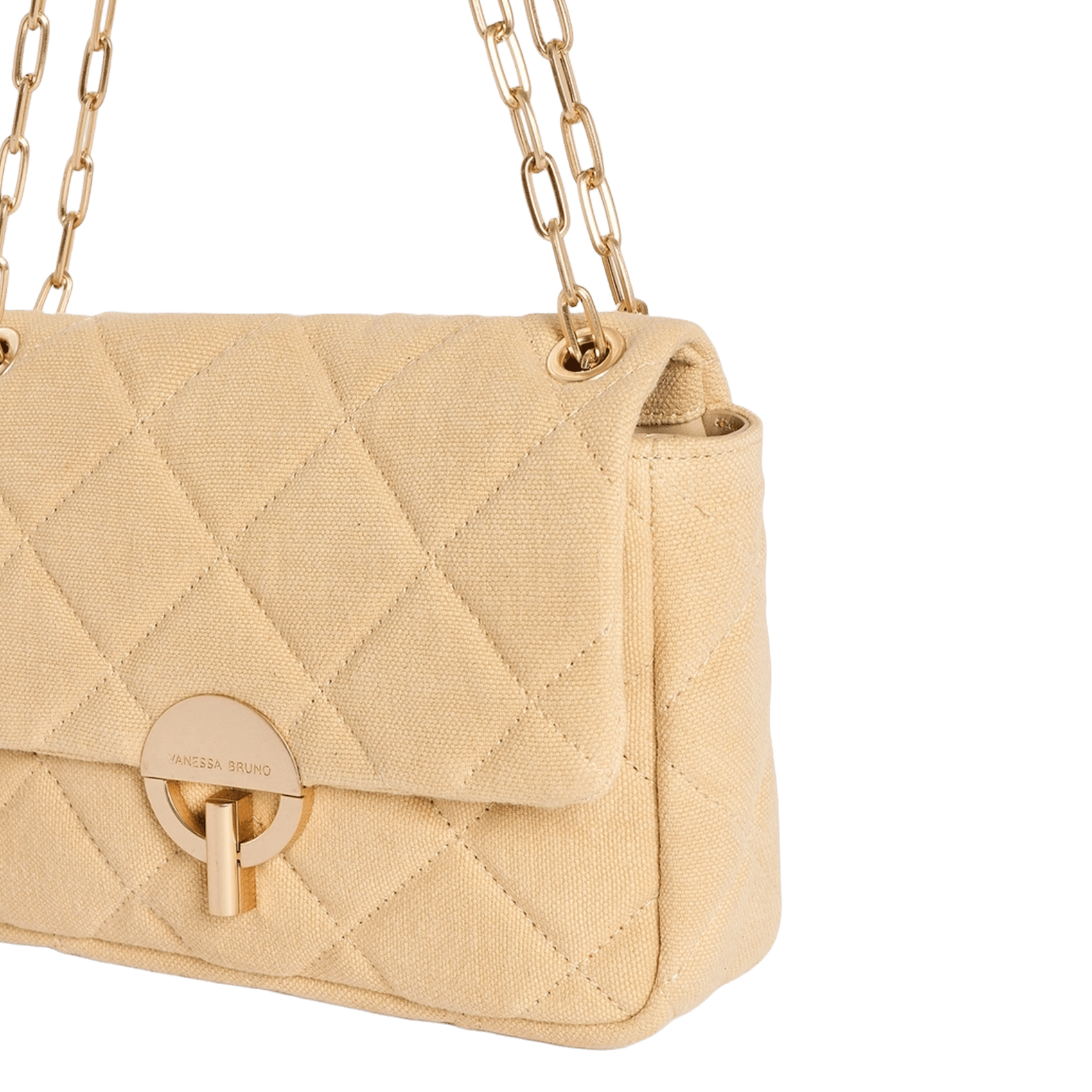 Sac bandoulière en lin VANESSA BRUNO Orange