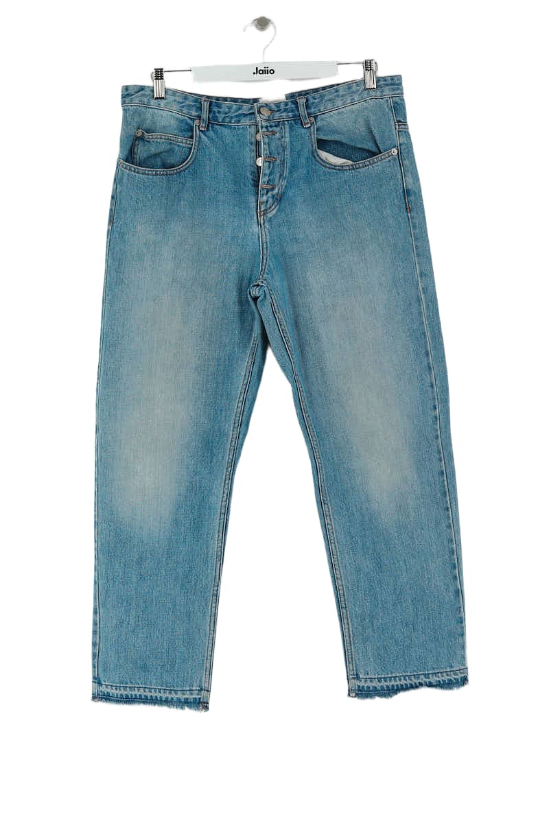 - Straight-leg jeans
- 5 pockets
- Straight cut
- Faded effect ISABEL MARANT - Seconde Main Blue