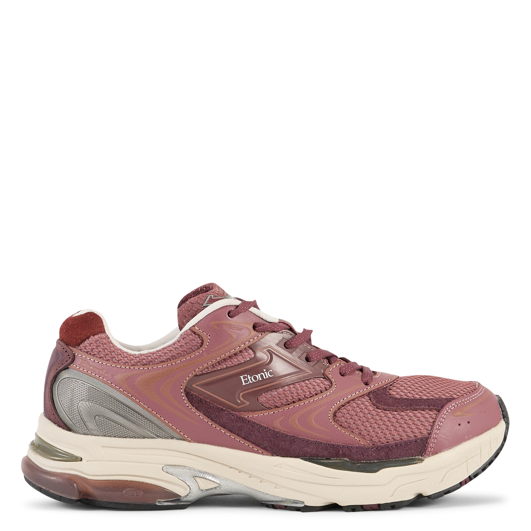 Baskets basses bi-matière  ETONIC Marron