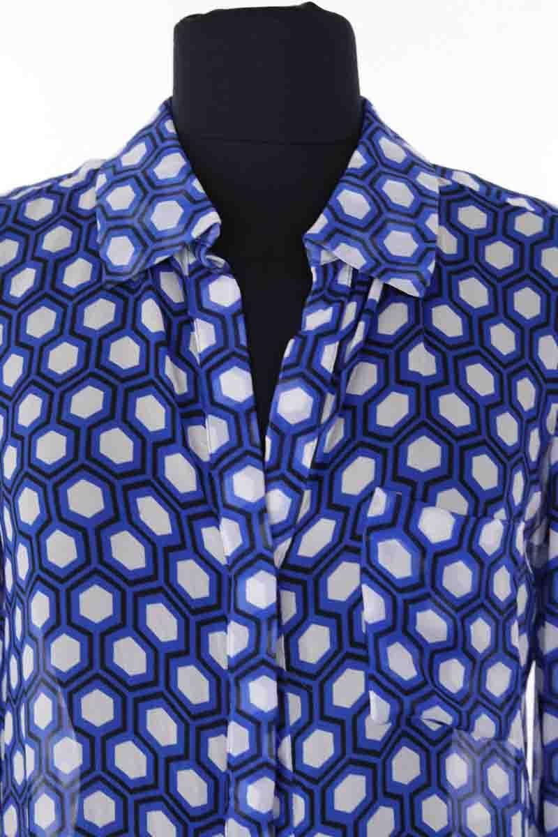 Blouse DIANE VON FURSTENBERG - Seconde Main Blue