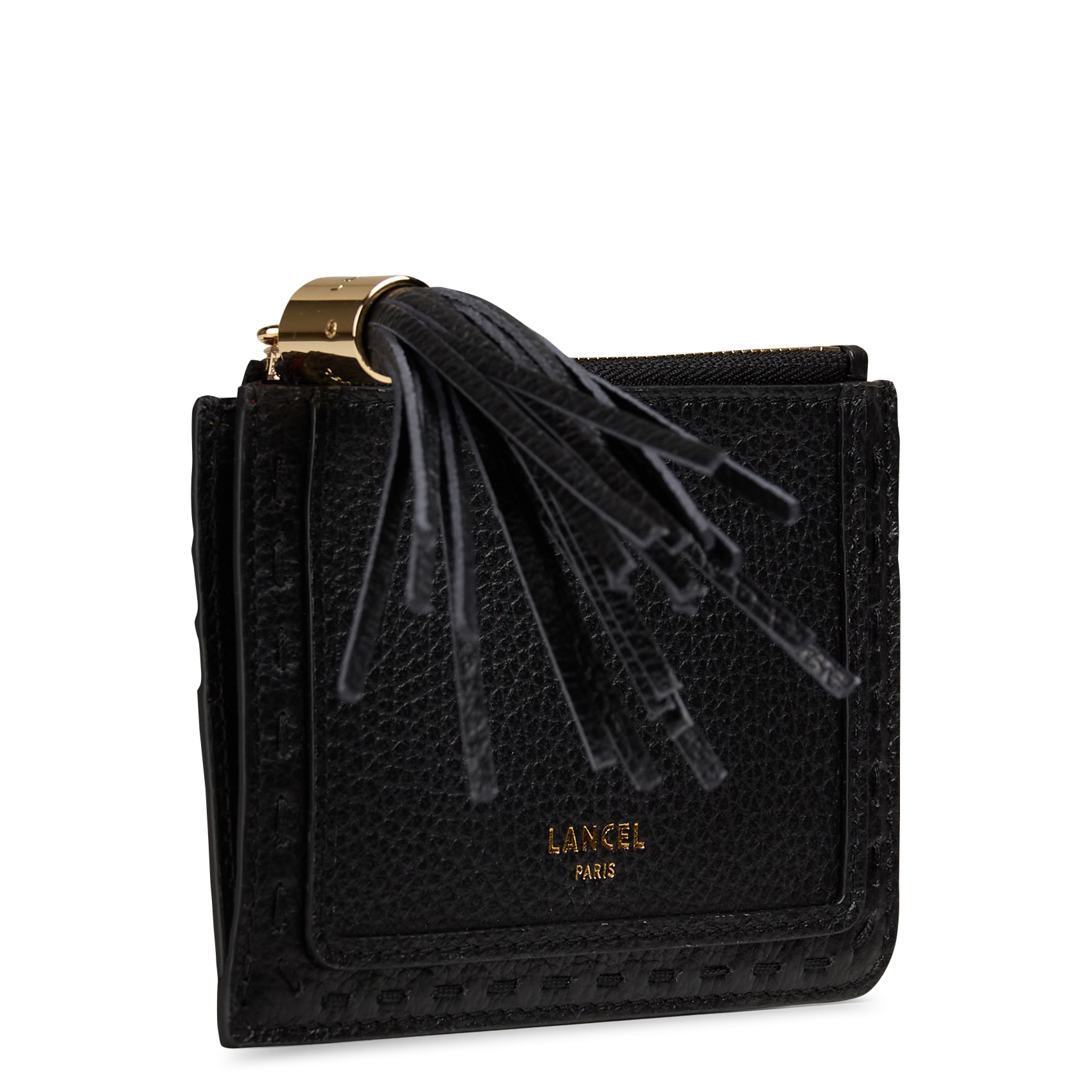 Kartenetui aus Leder LANCEL Schwarz