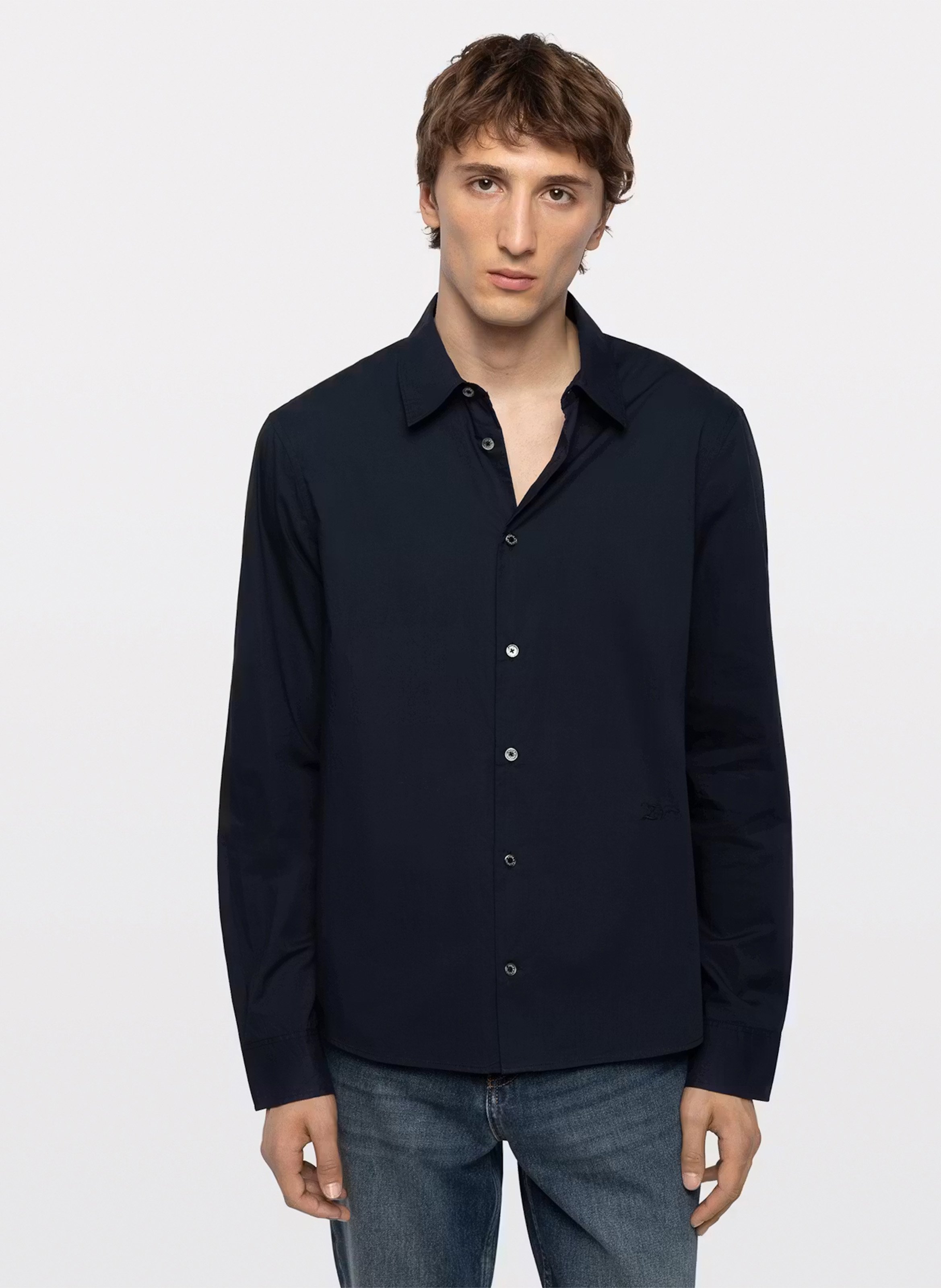 Organic cotton shirt ZADIG&VOLTAIRE Blue