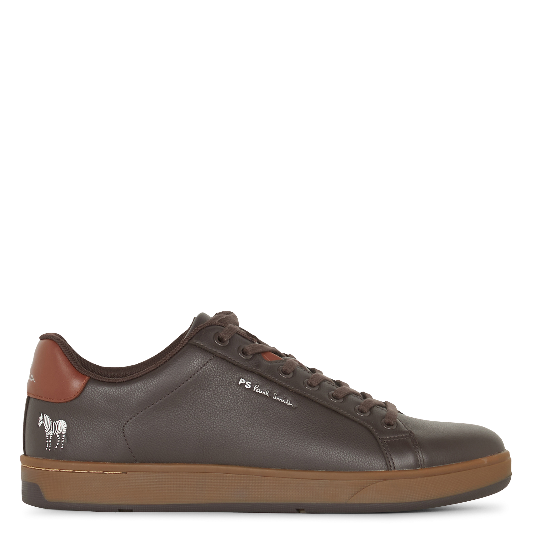 Baskets basses en cuir PAUL SMITH Marron