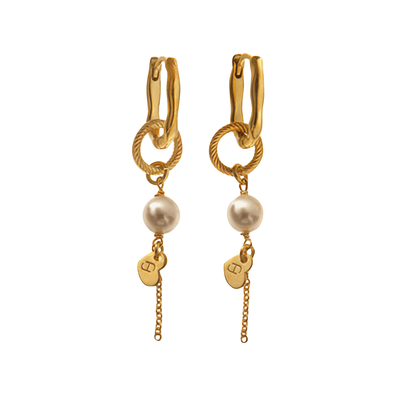 Earrings FEEKA Golden