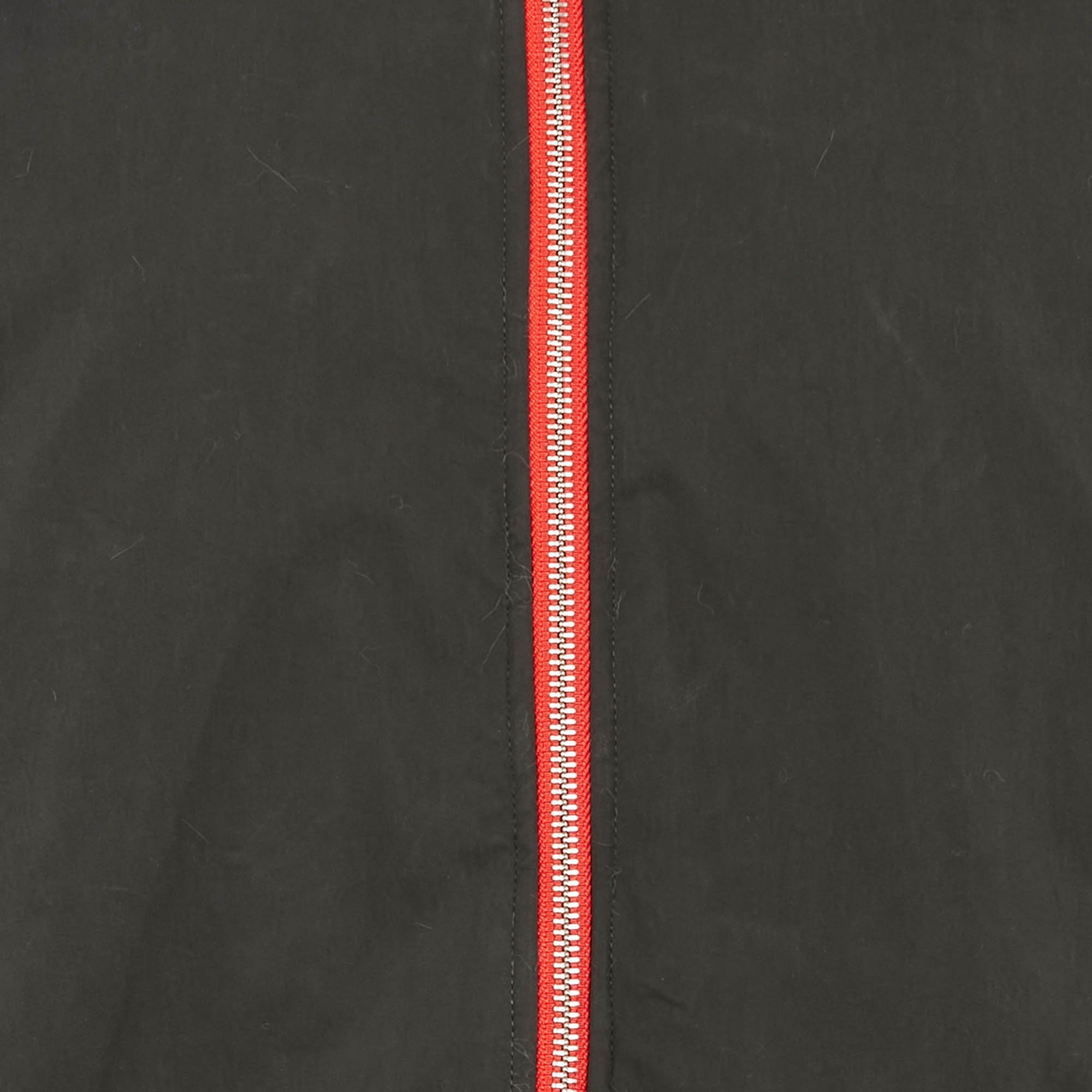 Blouson col montant ample en coton mélangé BELLEROSE Noir