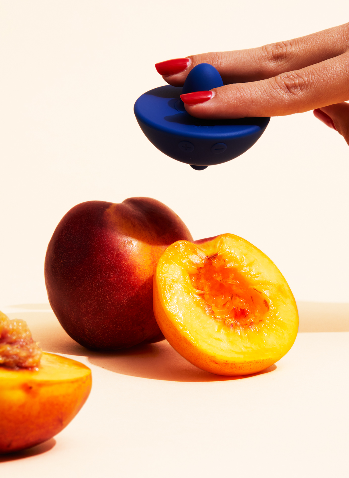 Toupie, stimulateur clitoridien PUISSANTE Bleu