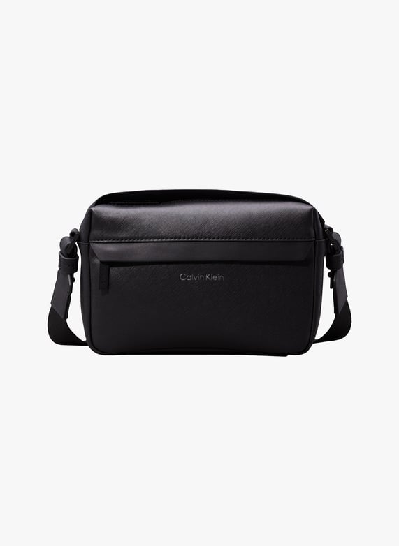 Bolso Bandolera Ck Black Saffiano Calvin Klein Hombre K50K511879 BEH CK BLACK SAFFIANO Place des Tendances Espana