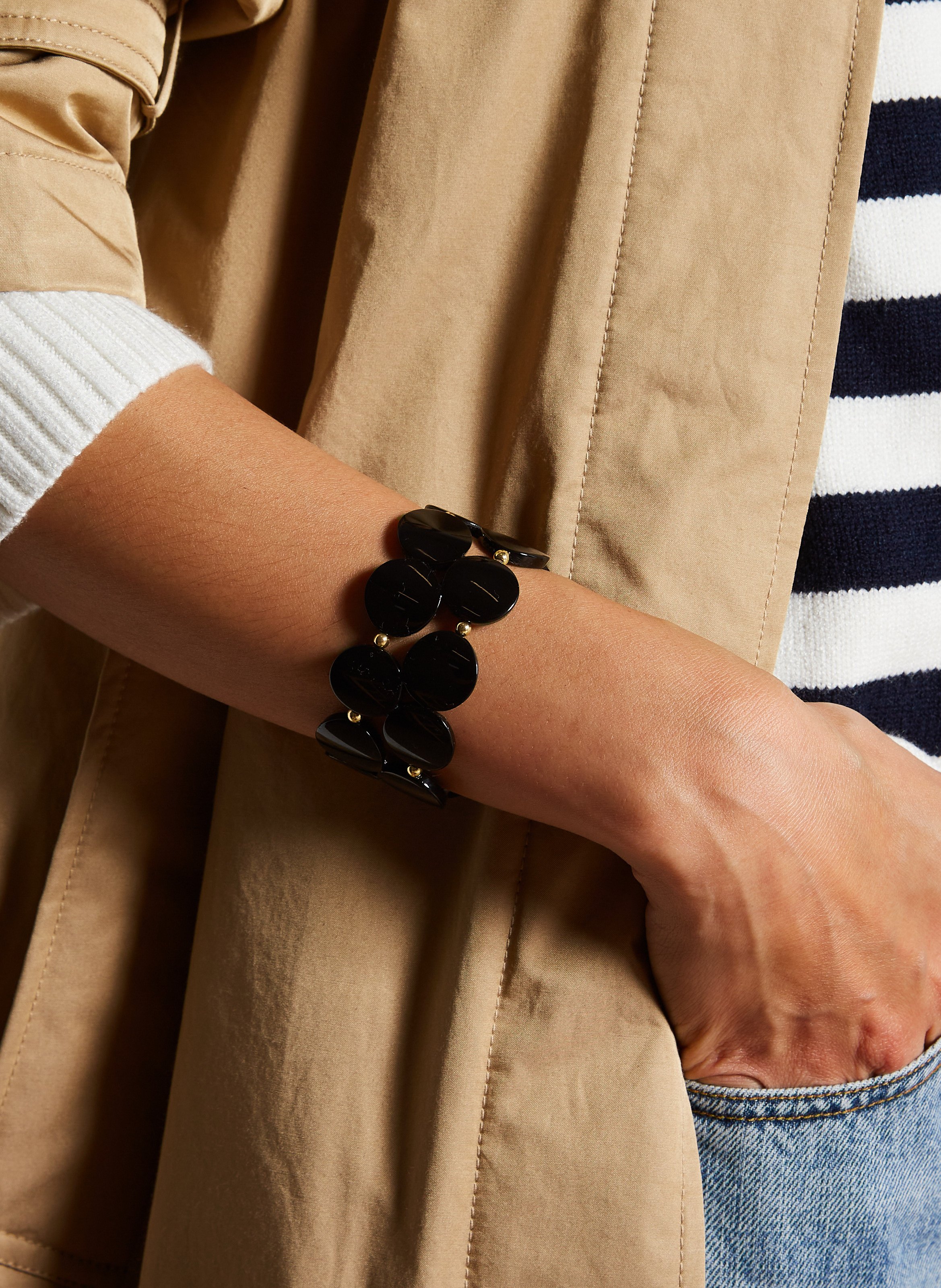 Armreif | Schwarz FEEKA Damen