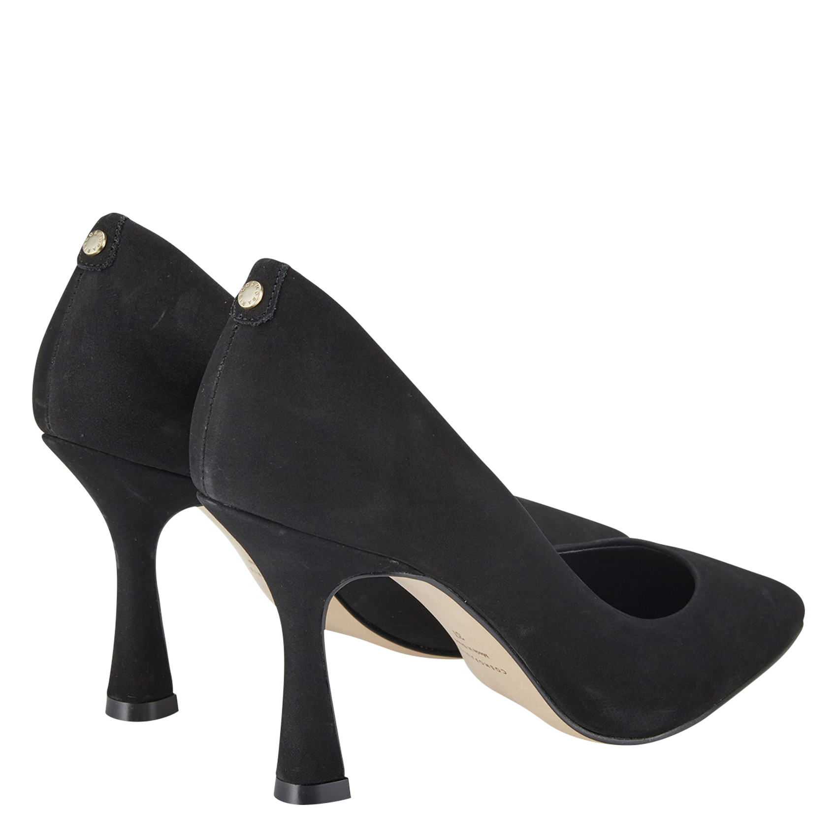Suede high heels COSMOPARIS Black