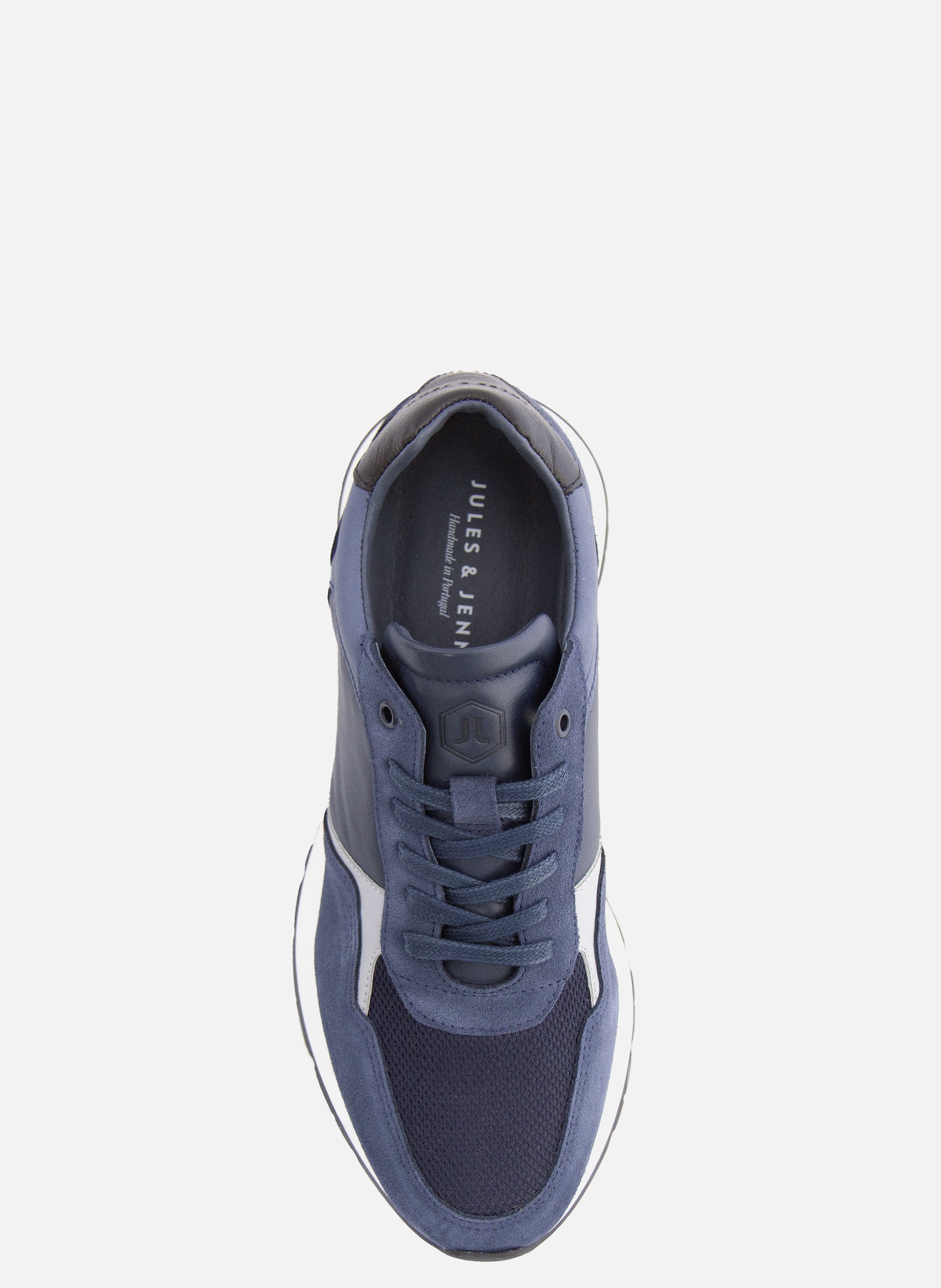 Noé leather sneakers JULES & JENN Blue