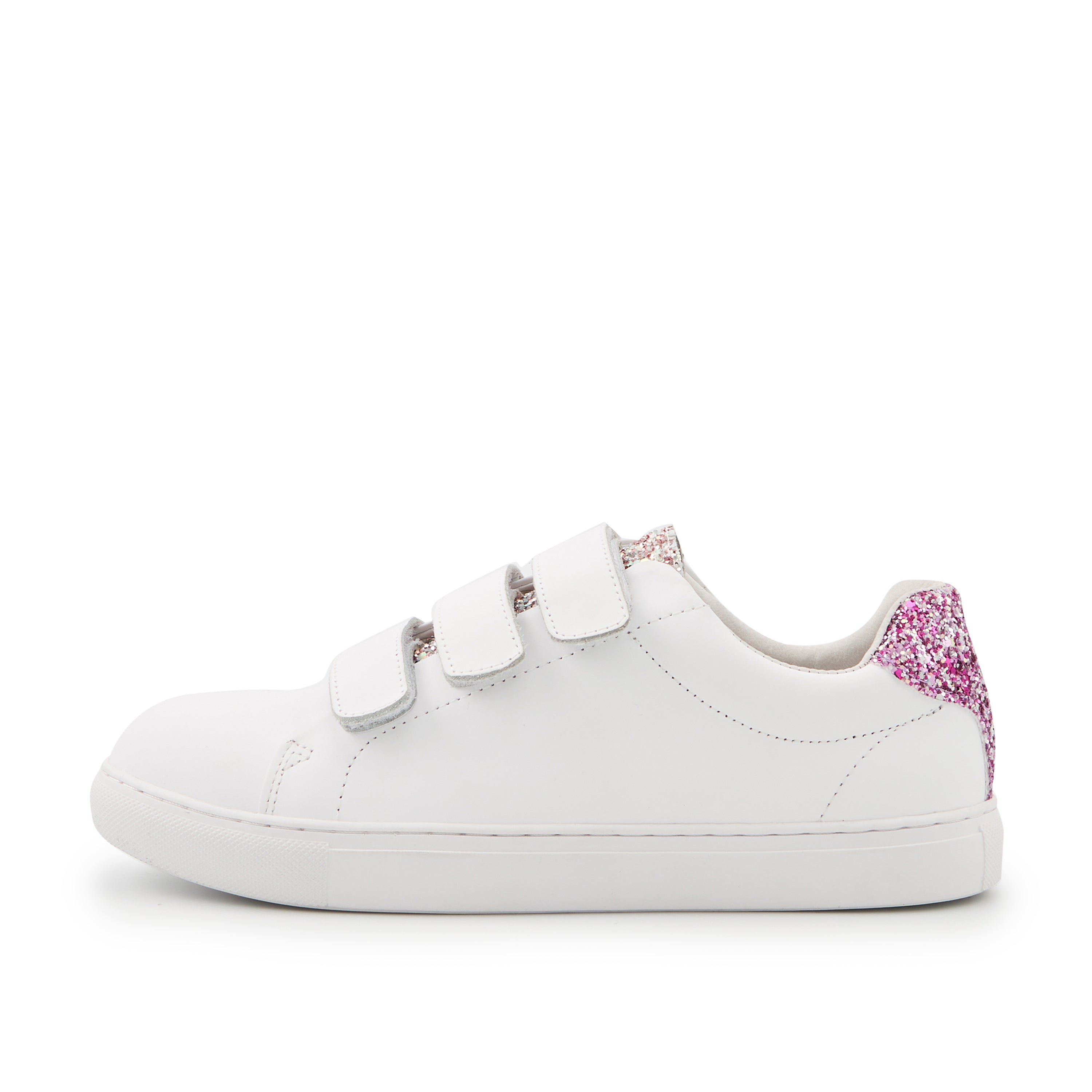 Jimmy leather sneakers BONS BAISERS PARIS White