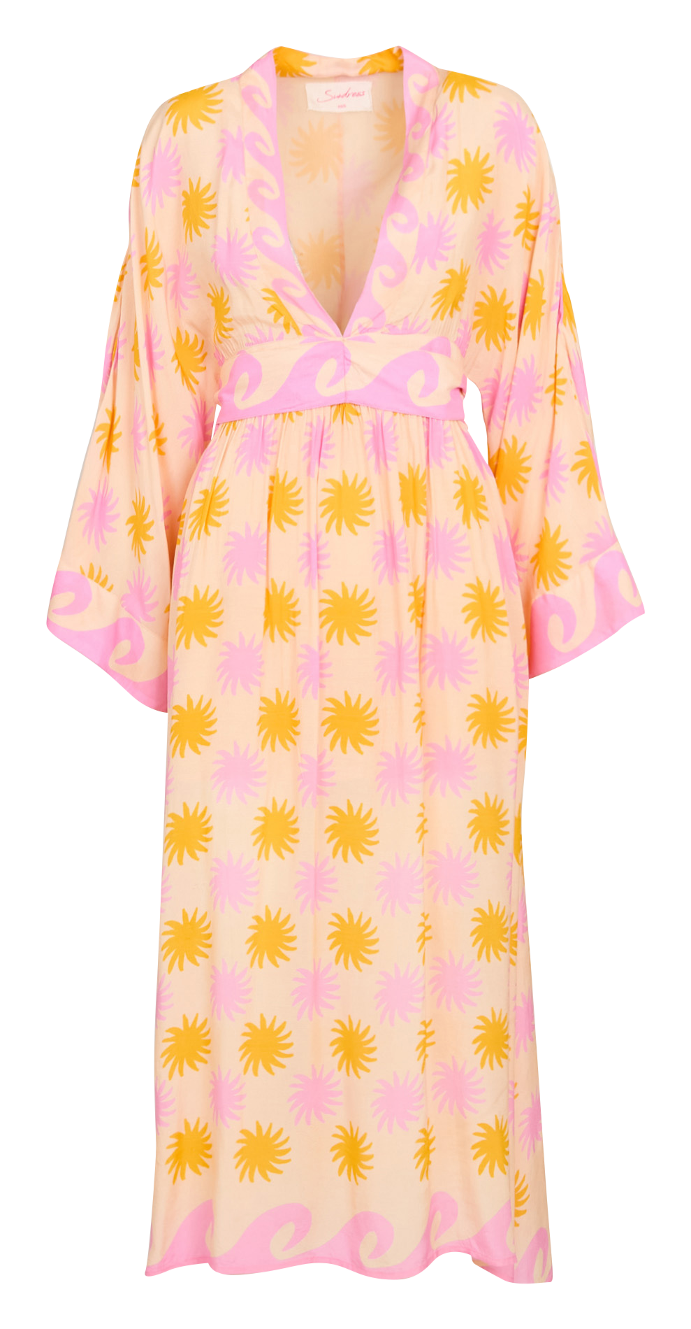 Robe ample longue en coton SUNDRESS Beige