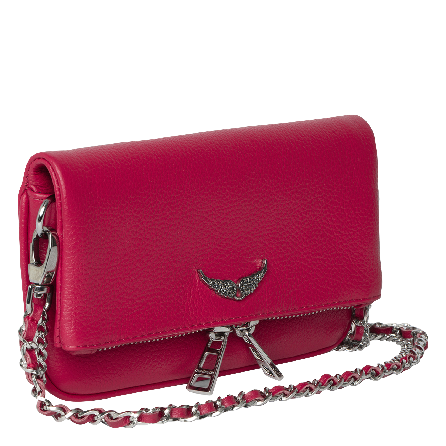 Dori leather shoulder bag ZADIG&VOLTAIRE Pink