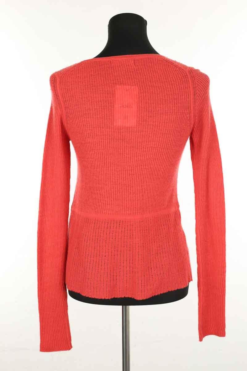 Chip wool cardigan ISABEL MARANT ÉTOILE - SECONDE MAIN Orange