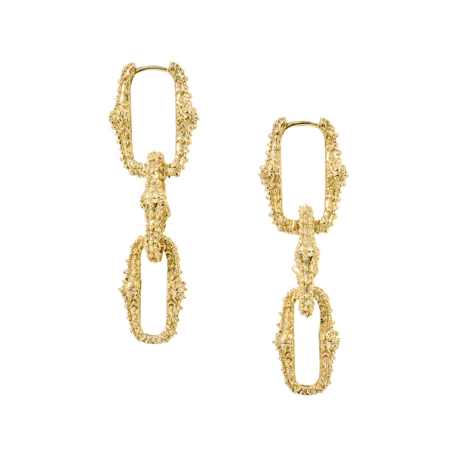 Boucles pendantes BA&SH Doré