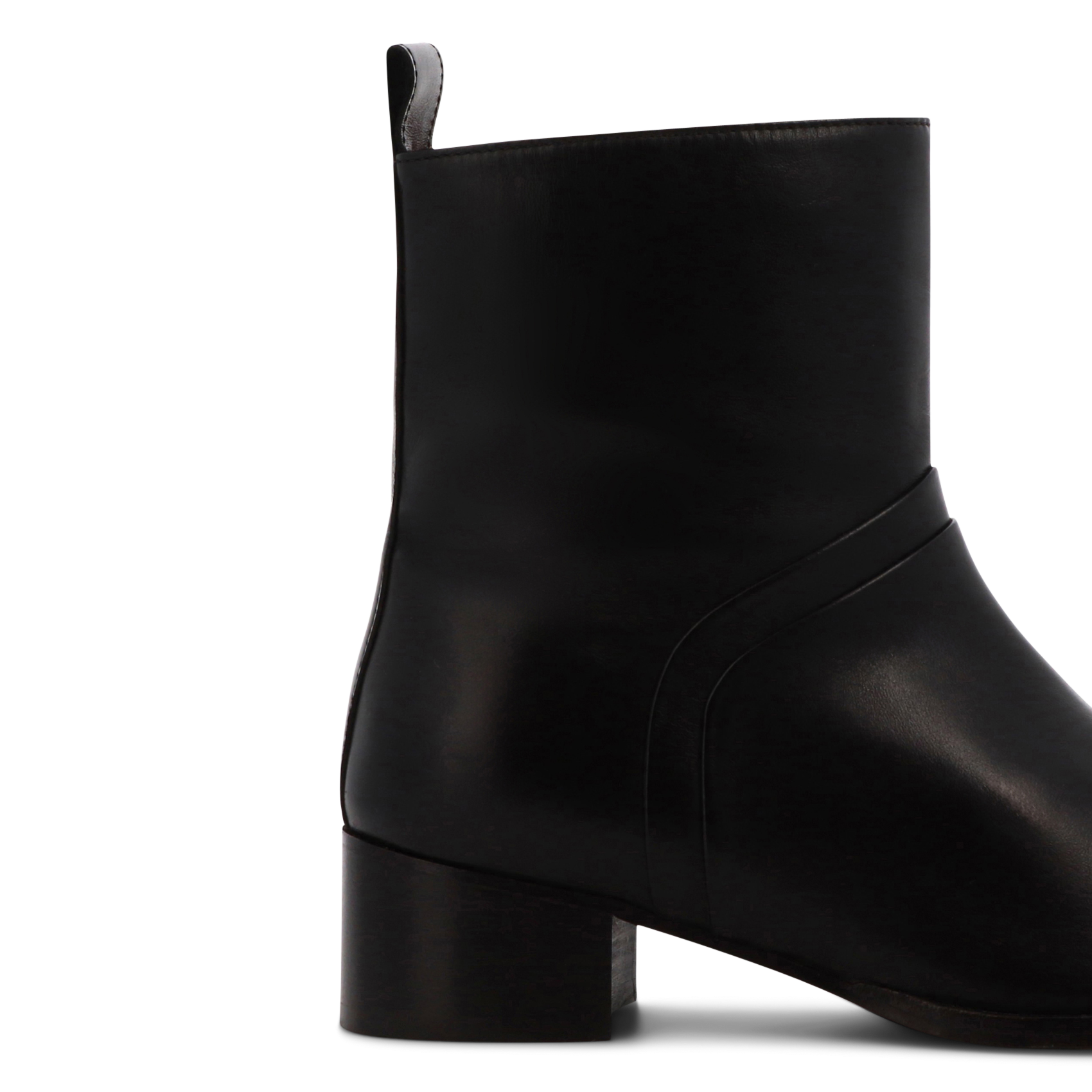 Boots en cuir SOCQUE PARIS Noir