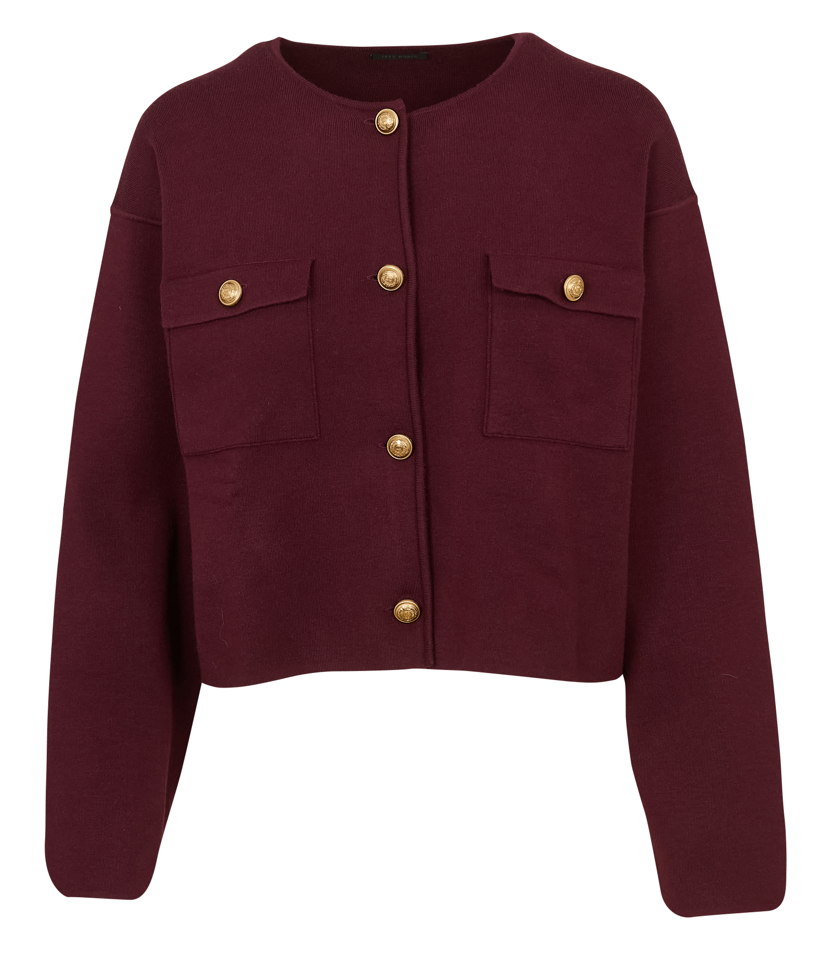 Oversize Rundhals-Cardigan IKKS Violett