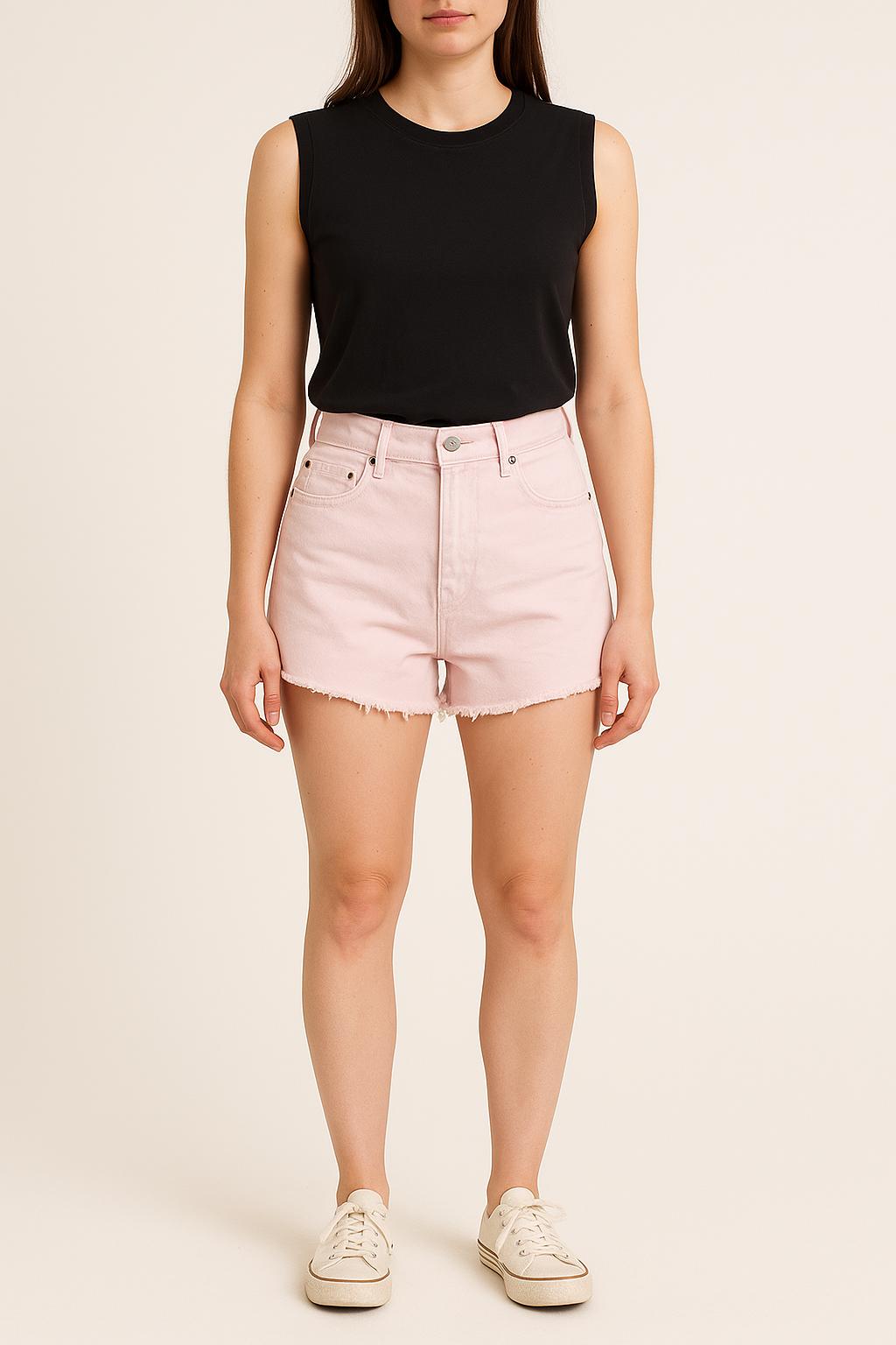 Shorts LEVI'S - Seconde main Pink