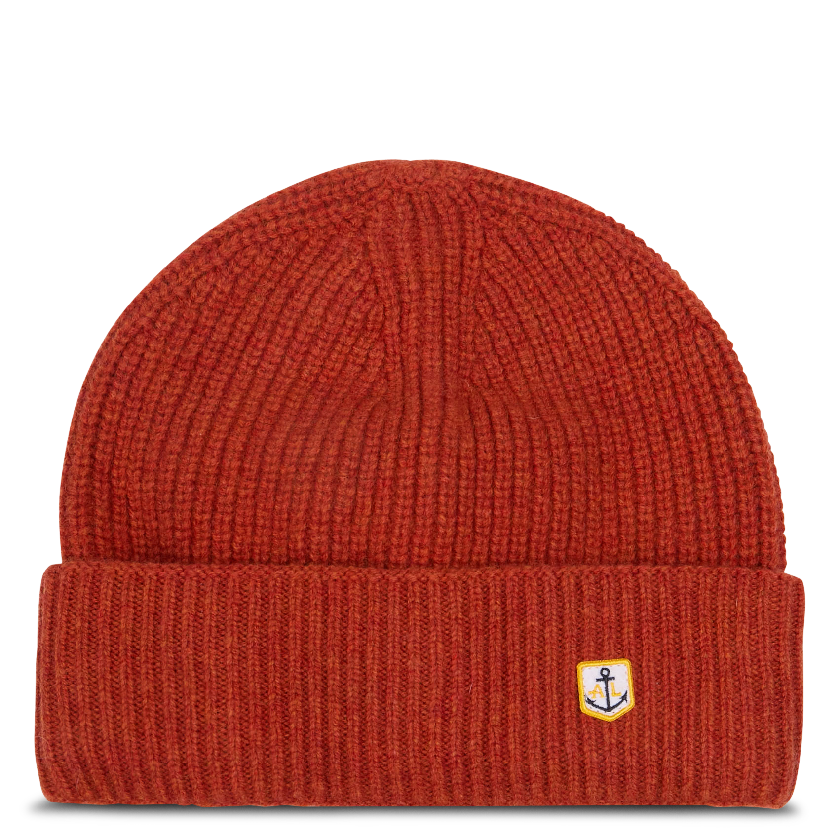 Geribde, wollen muts ARMOR LUX Rood