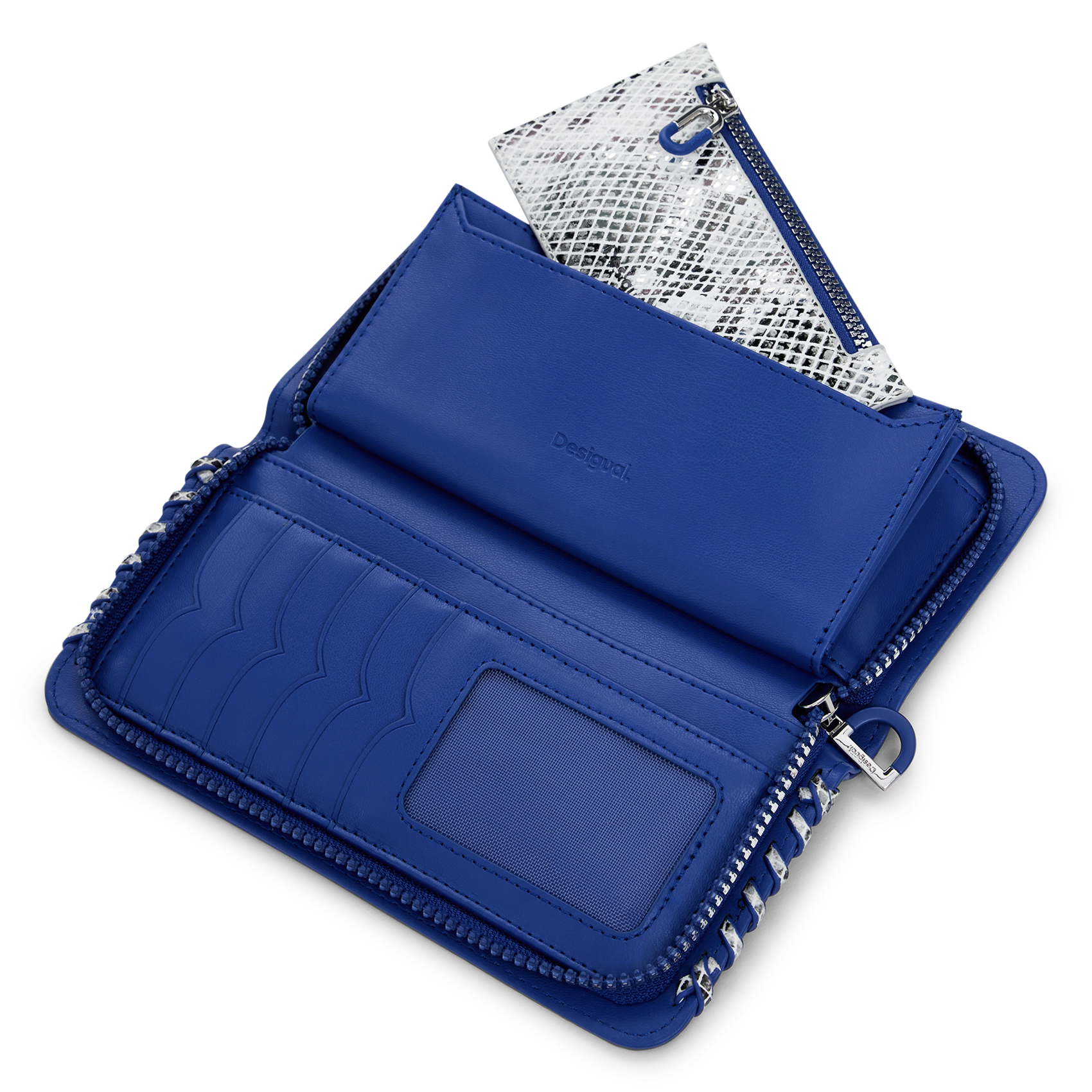 Portefeuille effet cuir DESIGUAL Noir