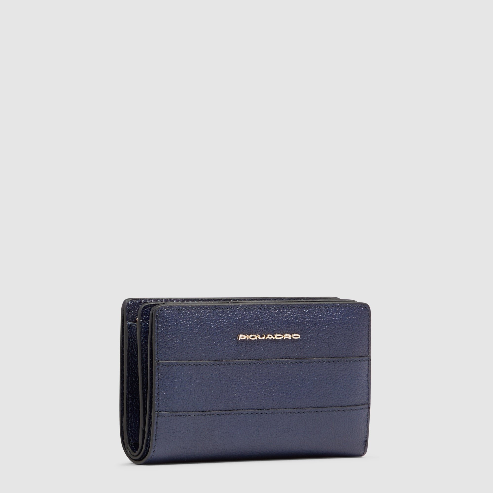 Babylon leather wallet Blue