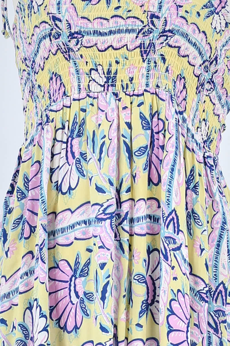 Robe ANTIK BATIK - Seconde Main Jaune