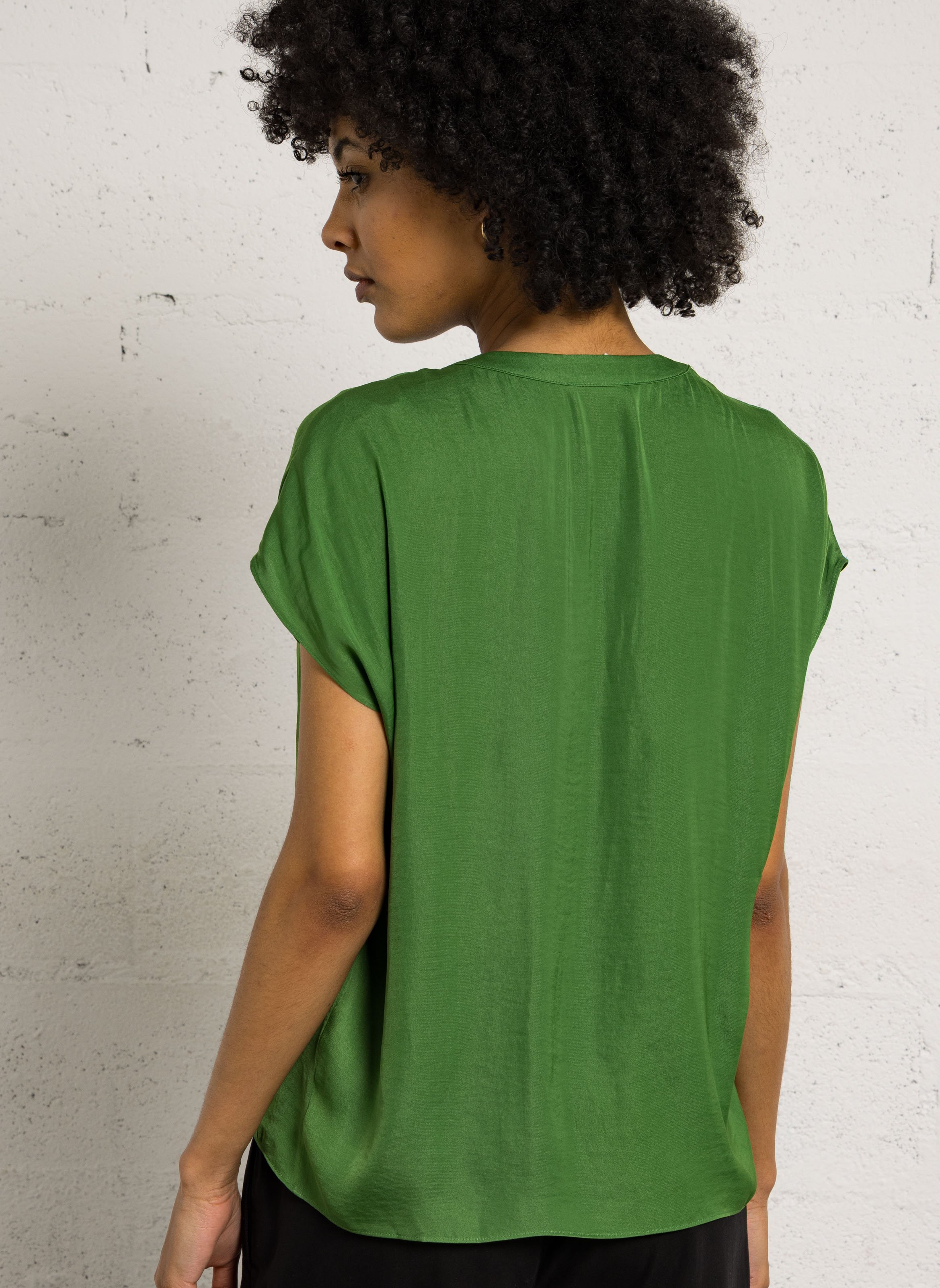 Effen T-shirt MAISON 123 Wit