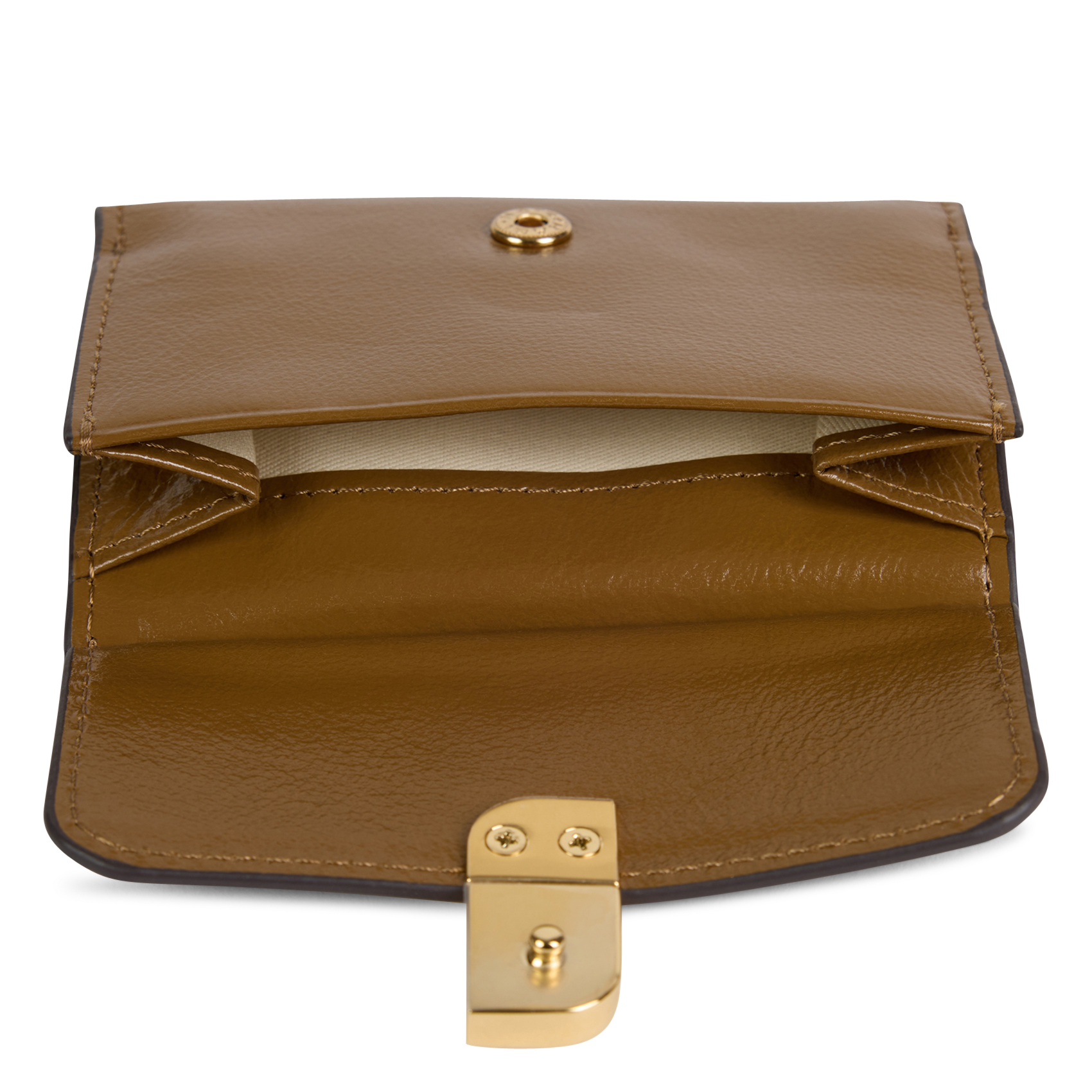 Portefeuille en cuir NAT & NIN Marron