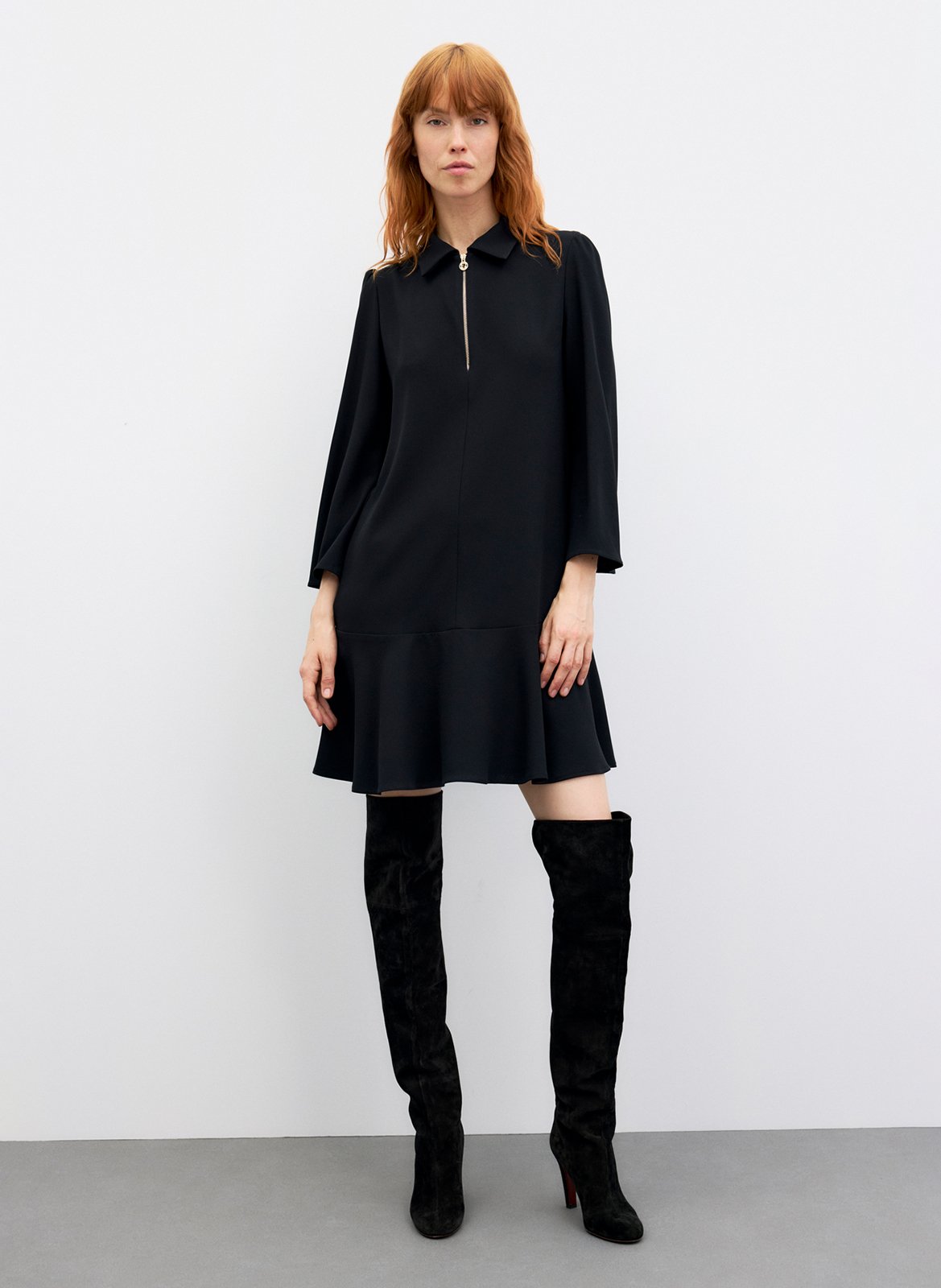 Robe courte évasée GERARD DAREL Noir