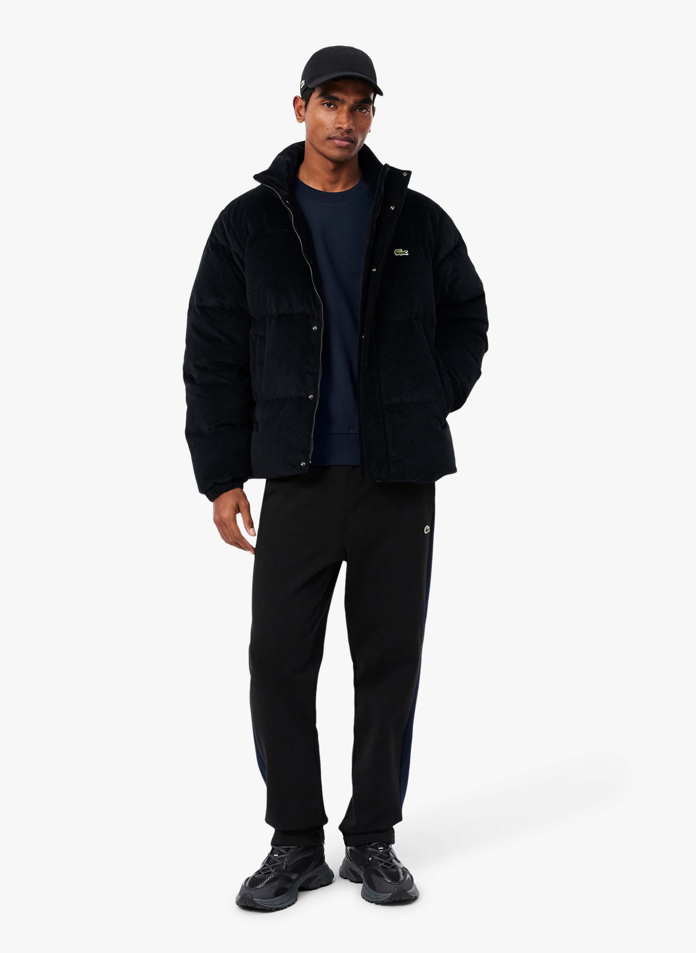 Rundhals-Sweatshirt aus Baumwoll-Mix LACOSTE Blau