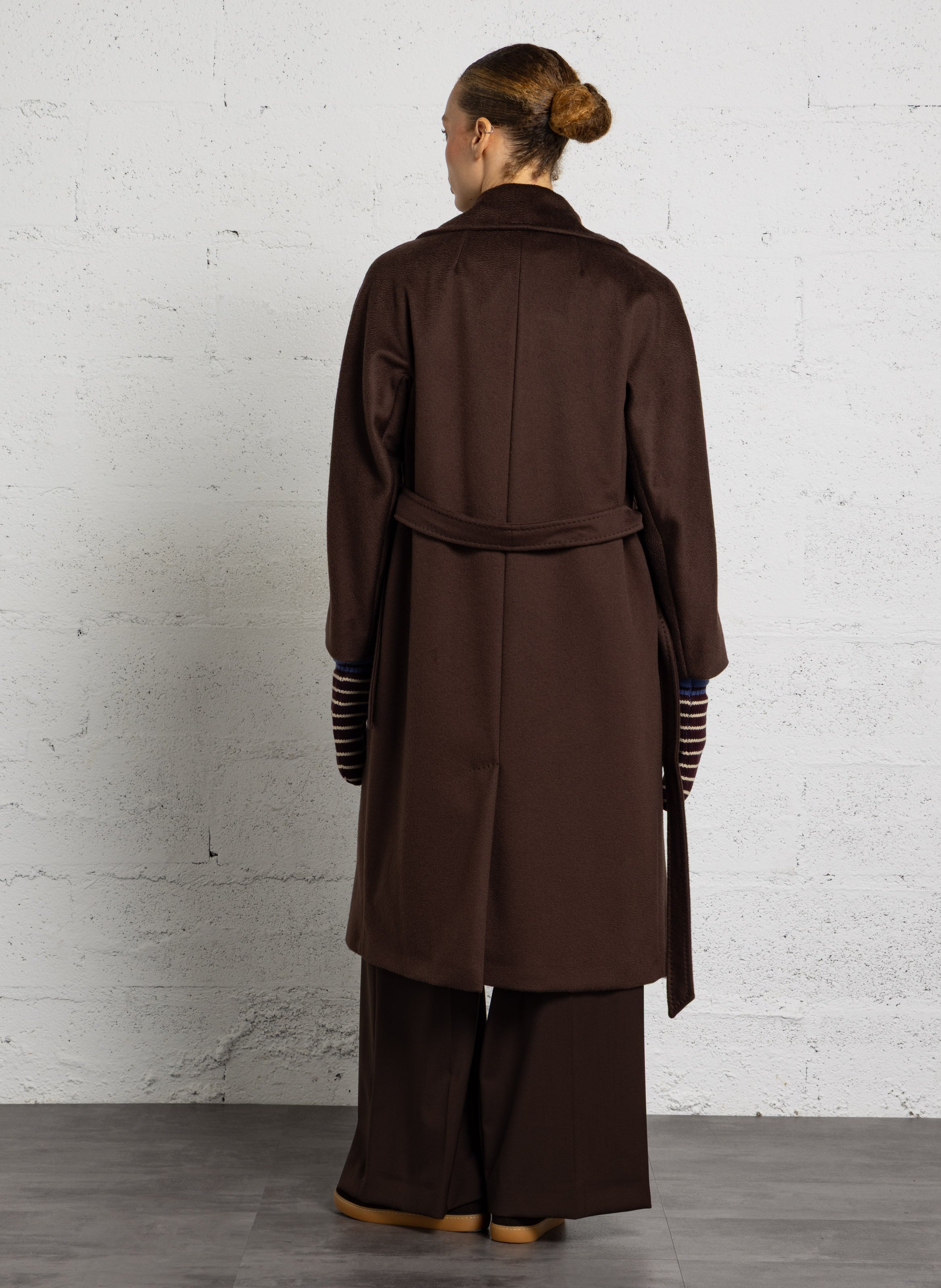 Wool tailored trousers MAX MARA WEEK END Brown