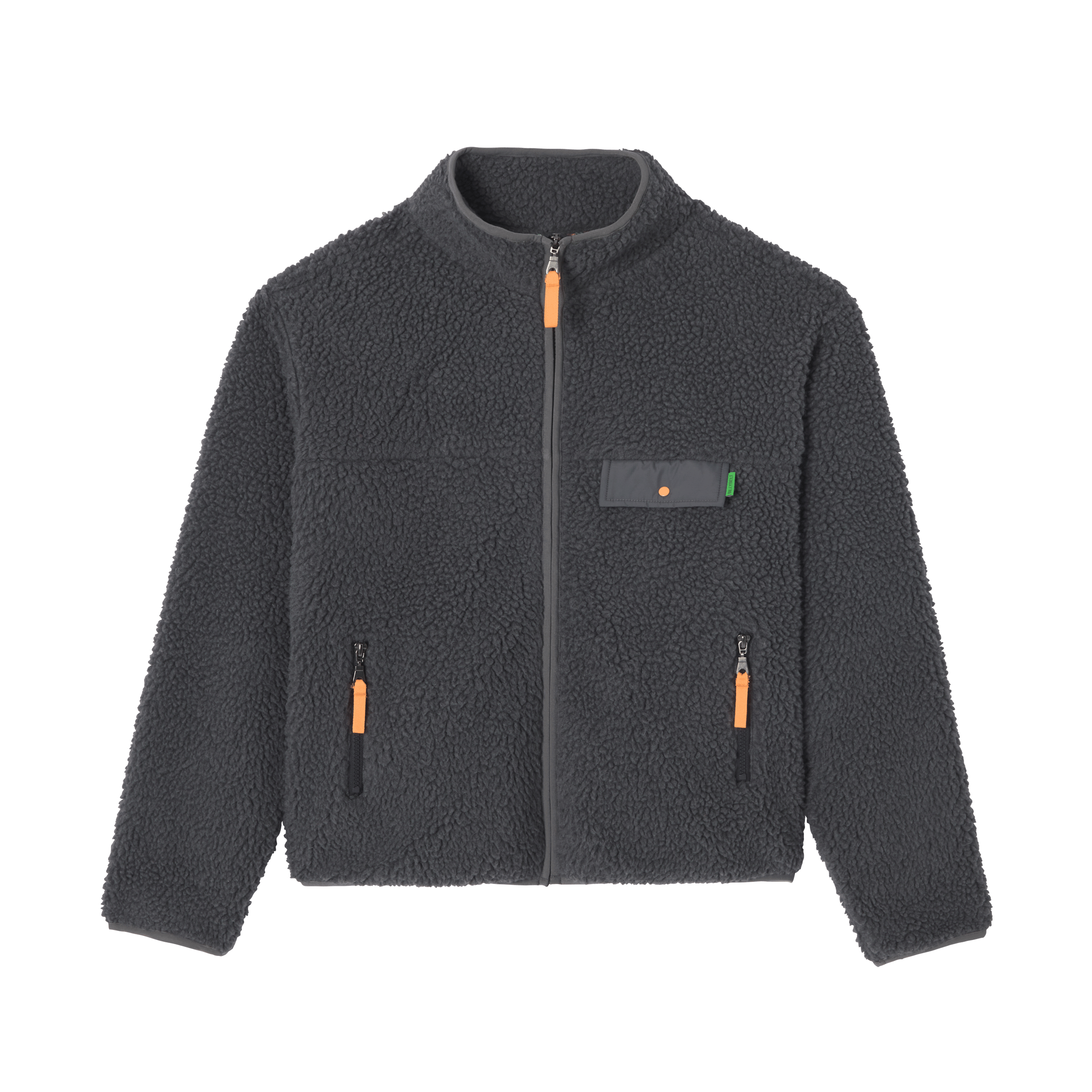 Sherpa zip-up jacket BILLYBELT Grey