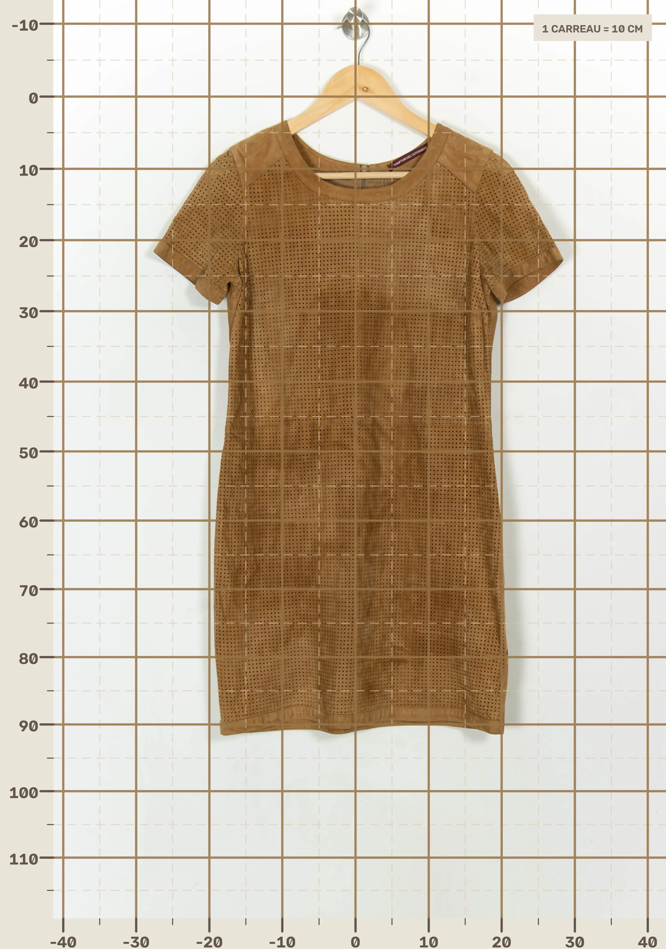 Short & midi dress COMPTOIR DES COTONNIERS - Seconde main Beige