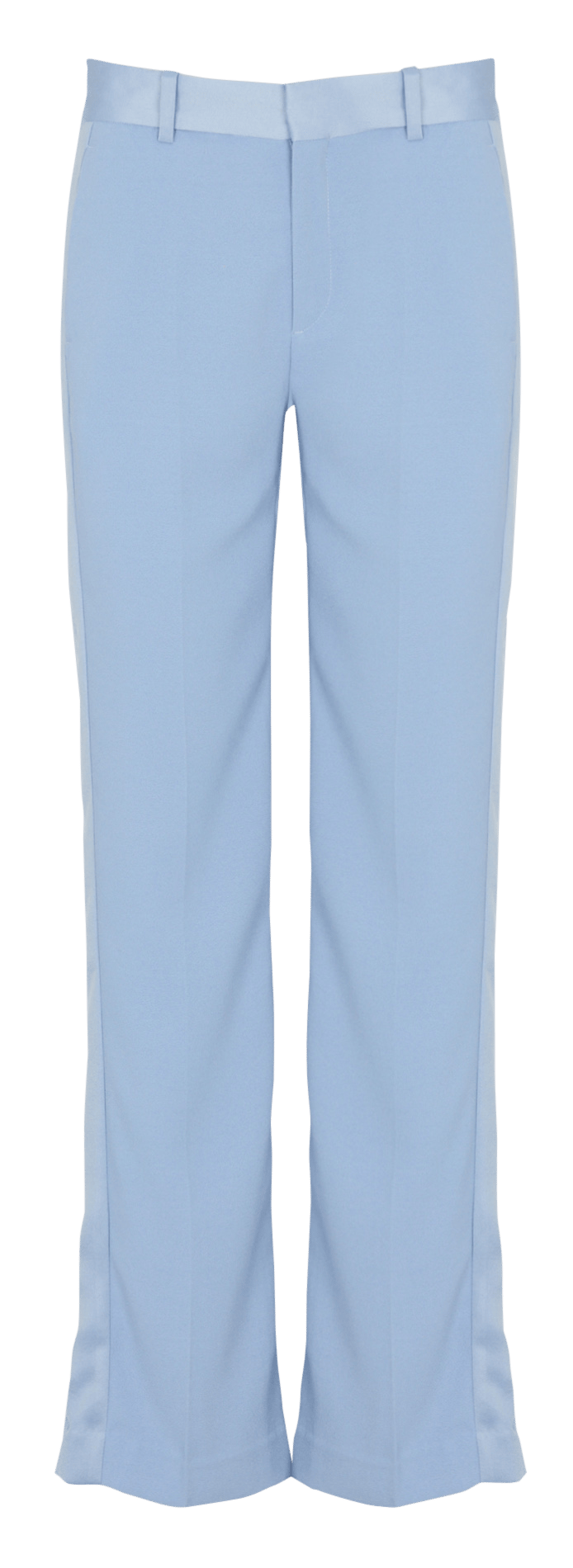 Pantalon tailleur droit fluide IKKS Bleu