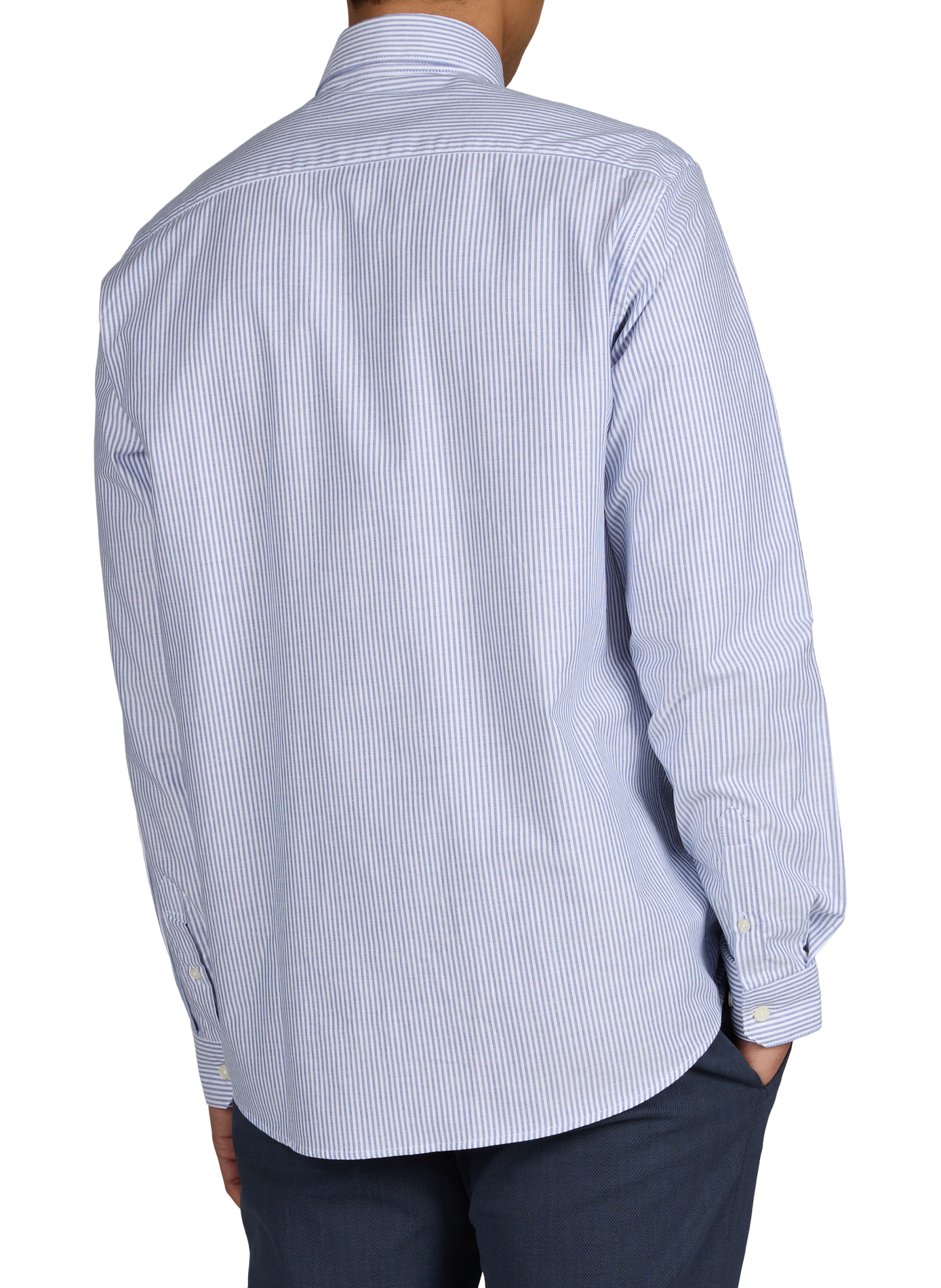 Hoxray-D straight cotton shirt AU PRINTEMPS PARIS Blue