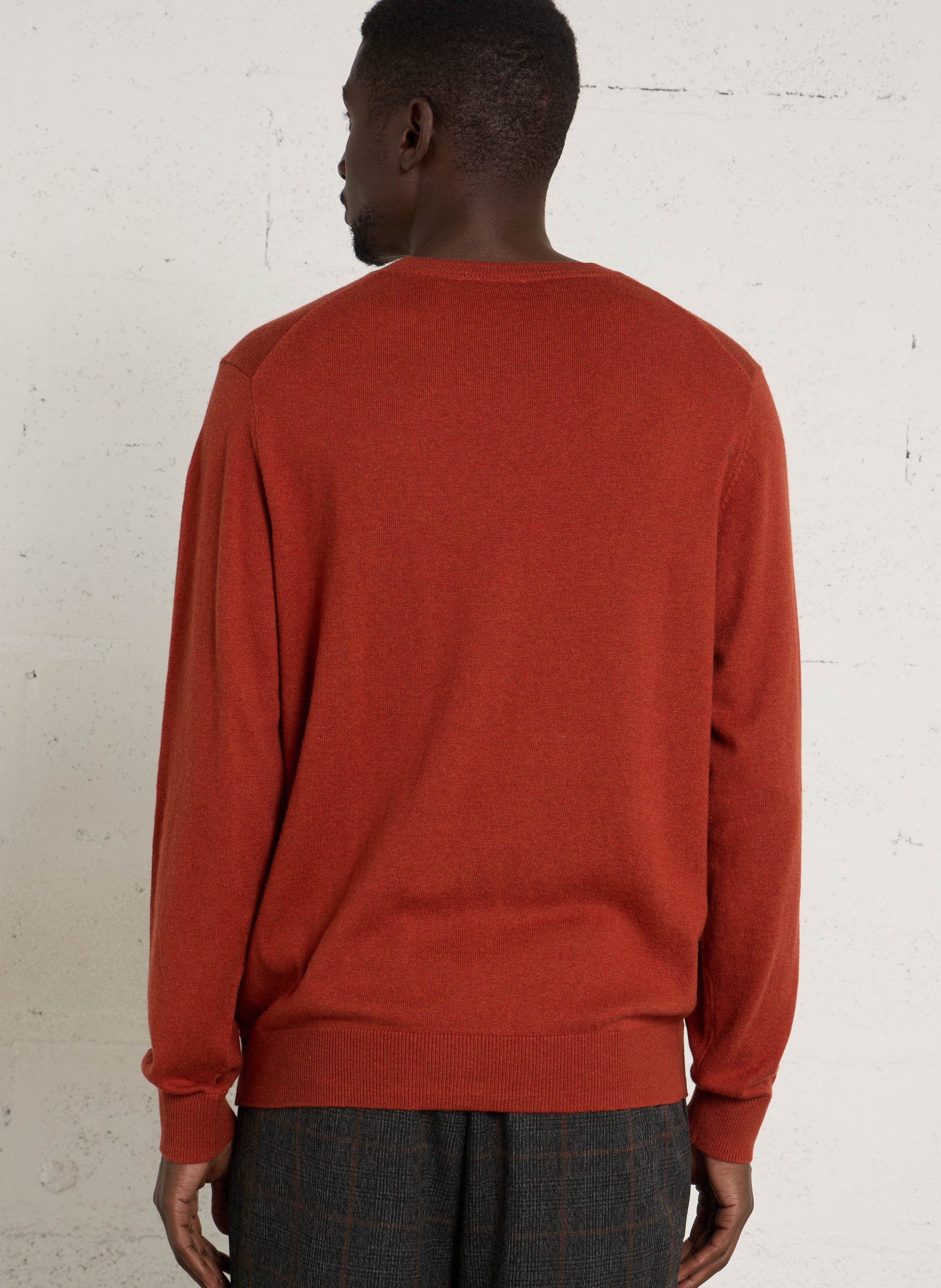 Pull droit col rond uni PEPE JEANS Orange