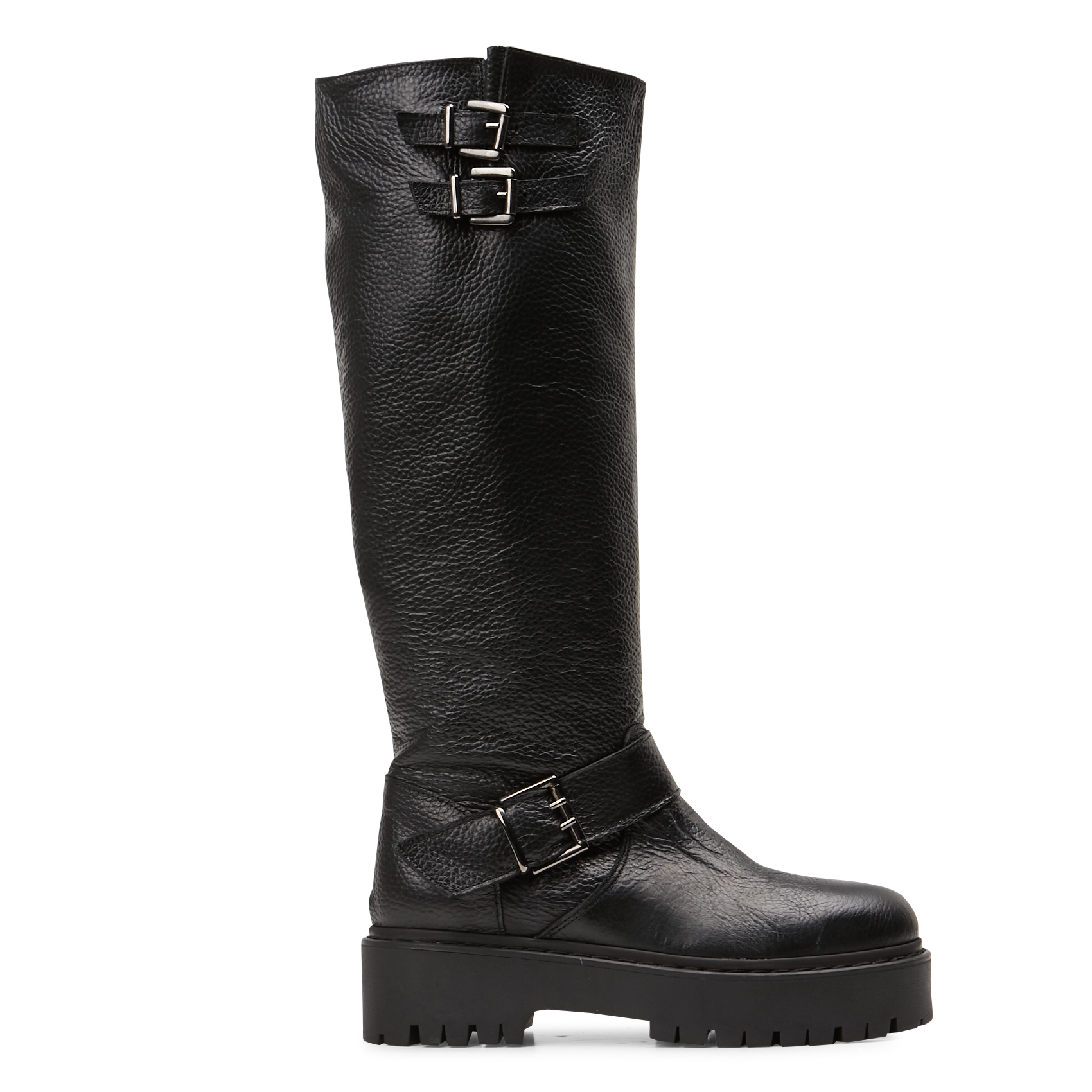 Bottes en cuir JONAK Noir