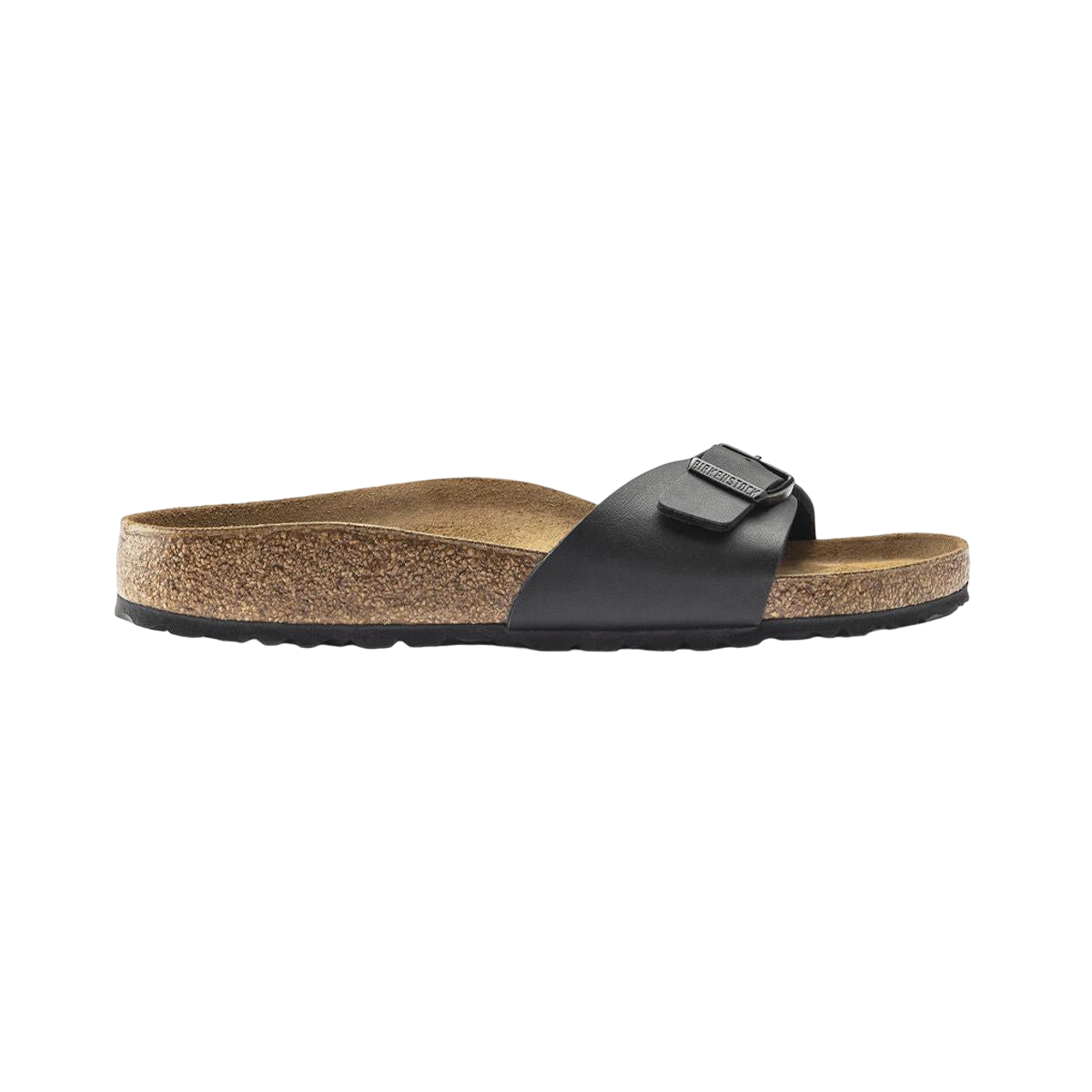 Faux leather sandals BIRKENSTOCK Black