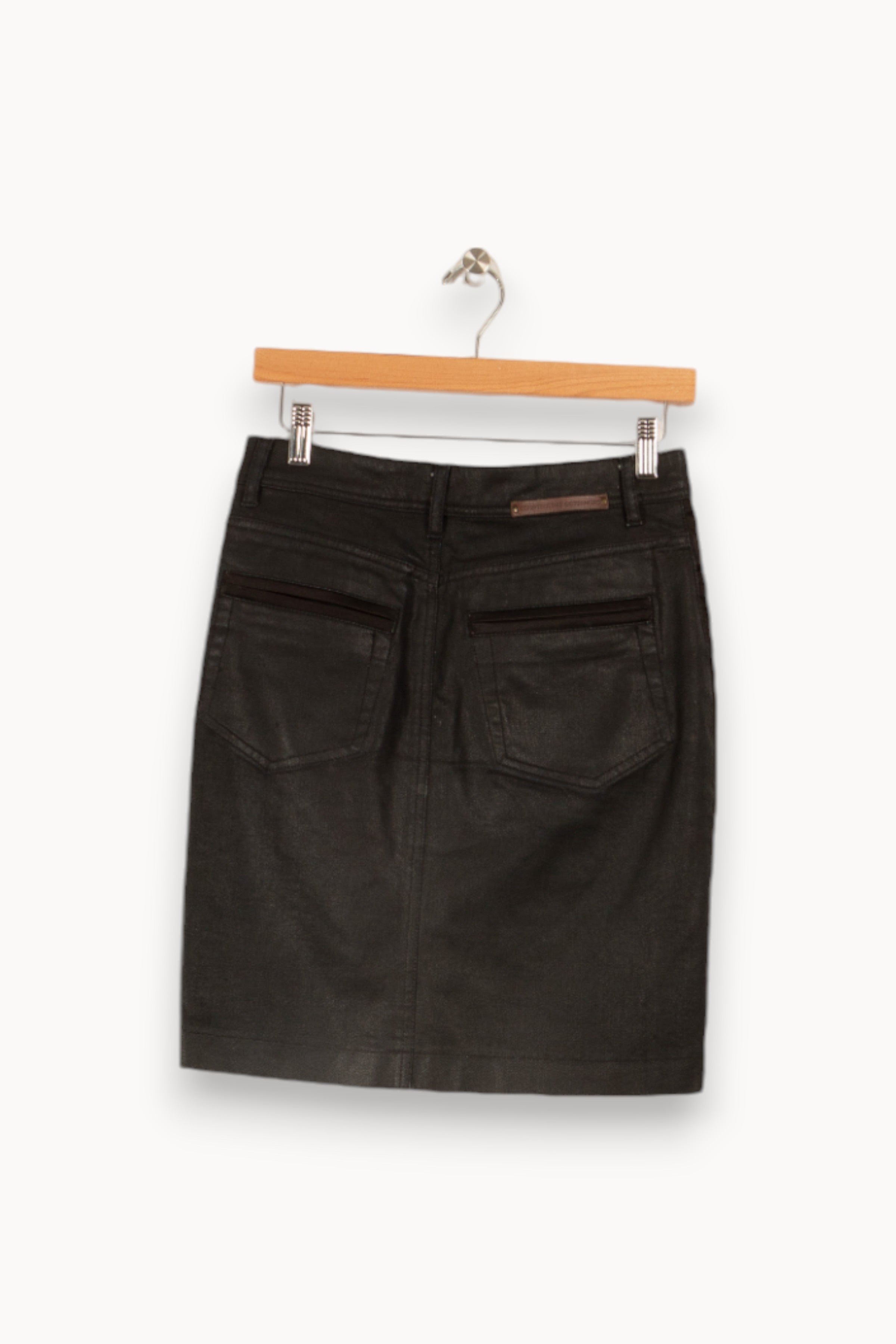 Black denim skirt COMPTOIR DES COTONNIERS - Seconde main Black