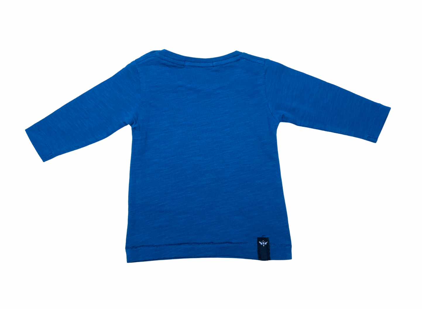 Blue Baby T-shirt - 3 months I TALK TOO MUCH - Seconde main Blue