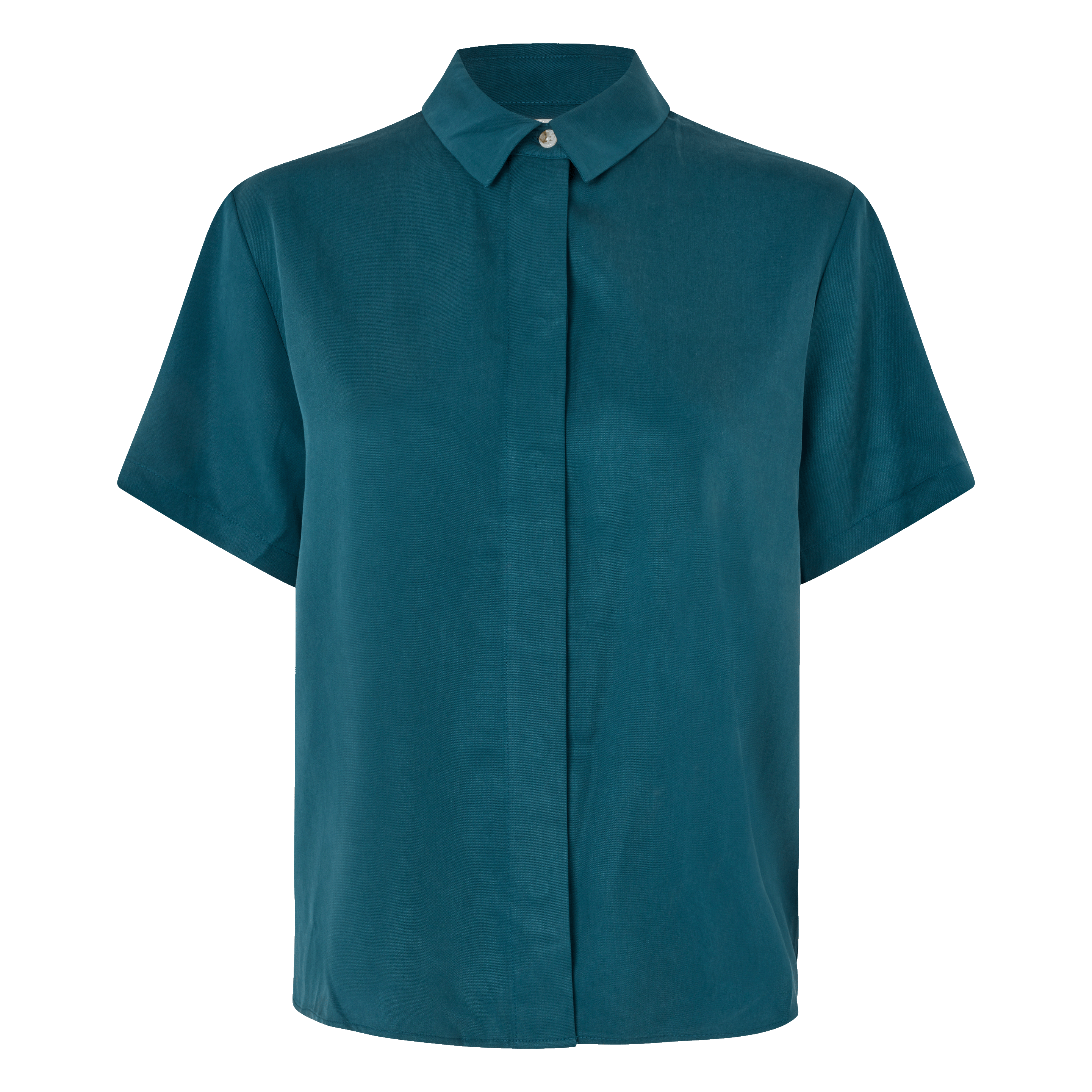 Chemise droite col classique  SAMSOE SAMSOE Bleu