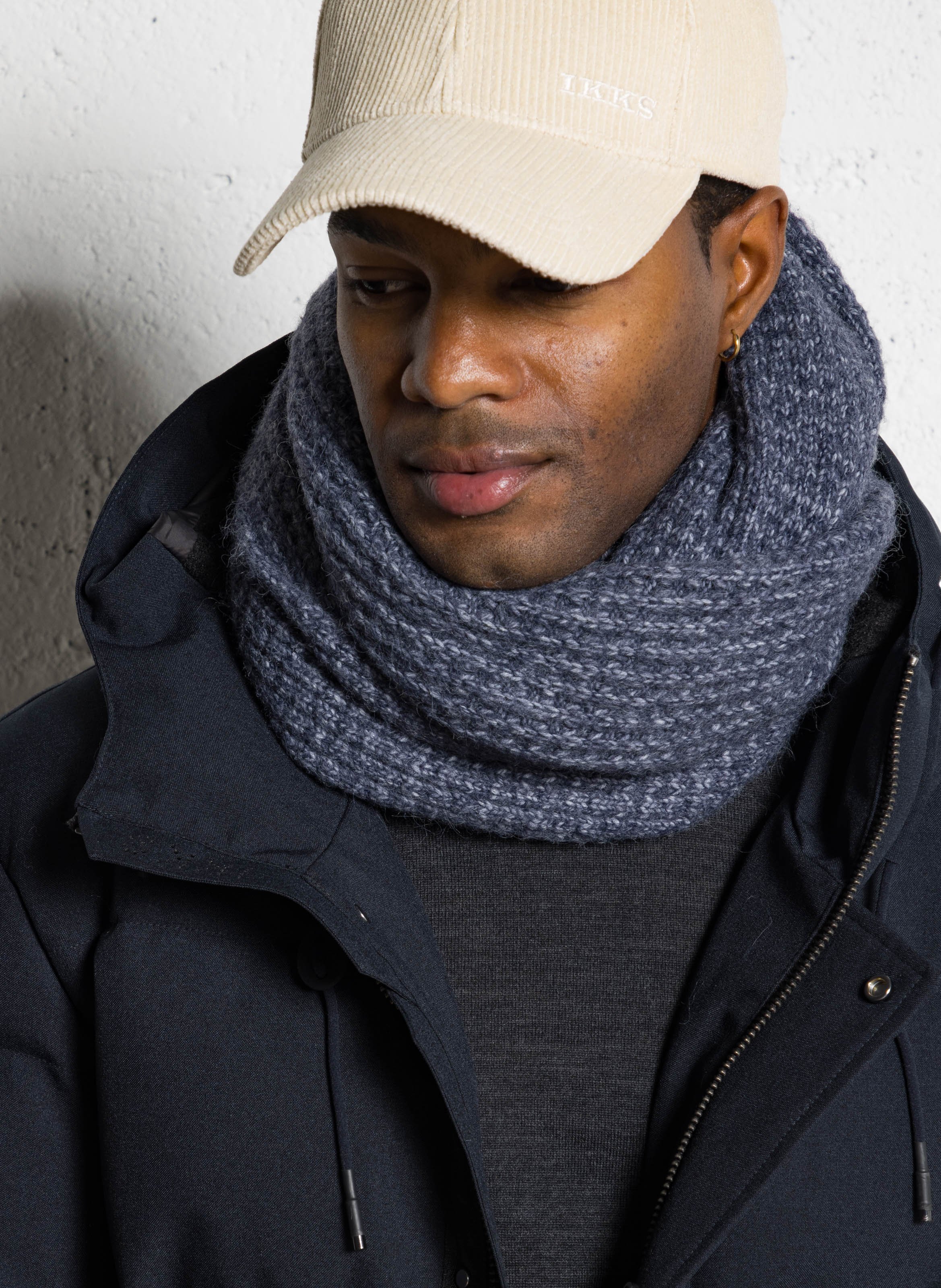 Melierter Schlauchschal IKKS Blau